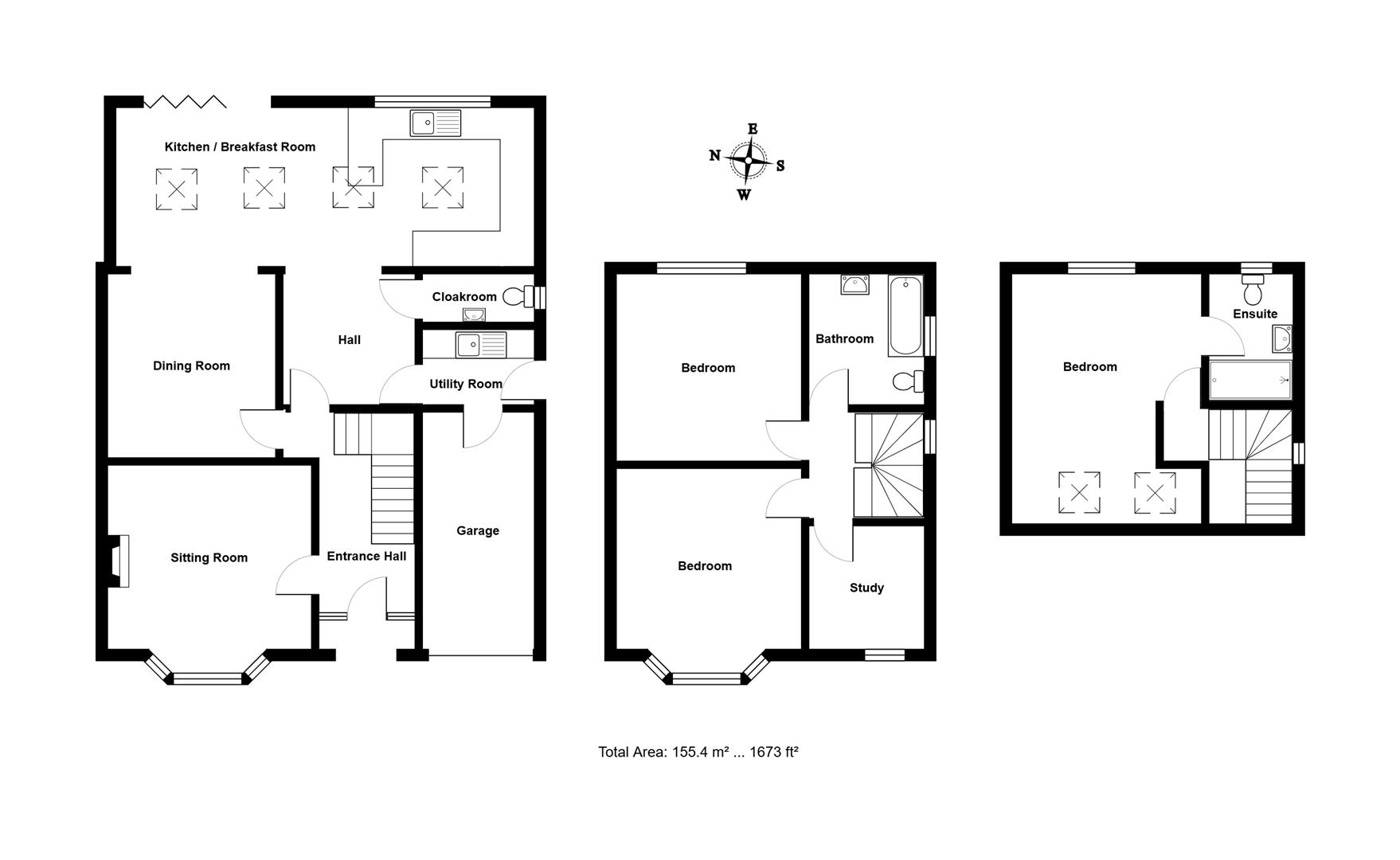 Deben Avenue, Ipswich floorplan