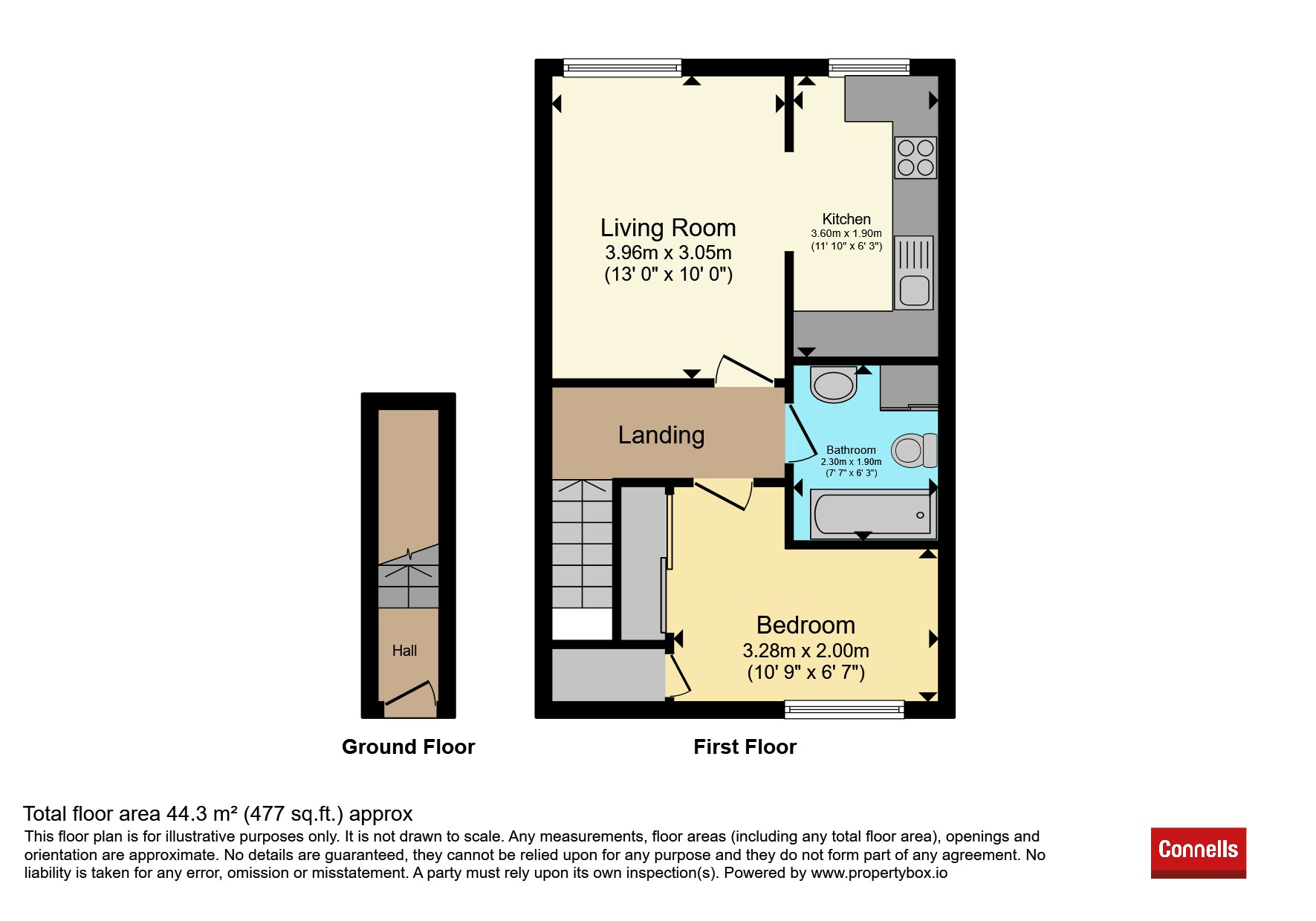16, Lower Furney Close, High Wycombe floorplan