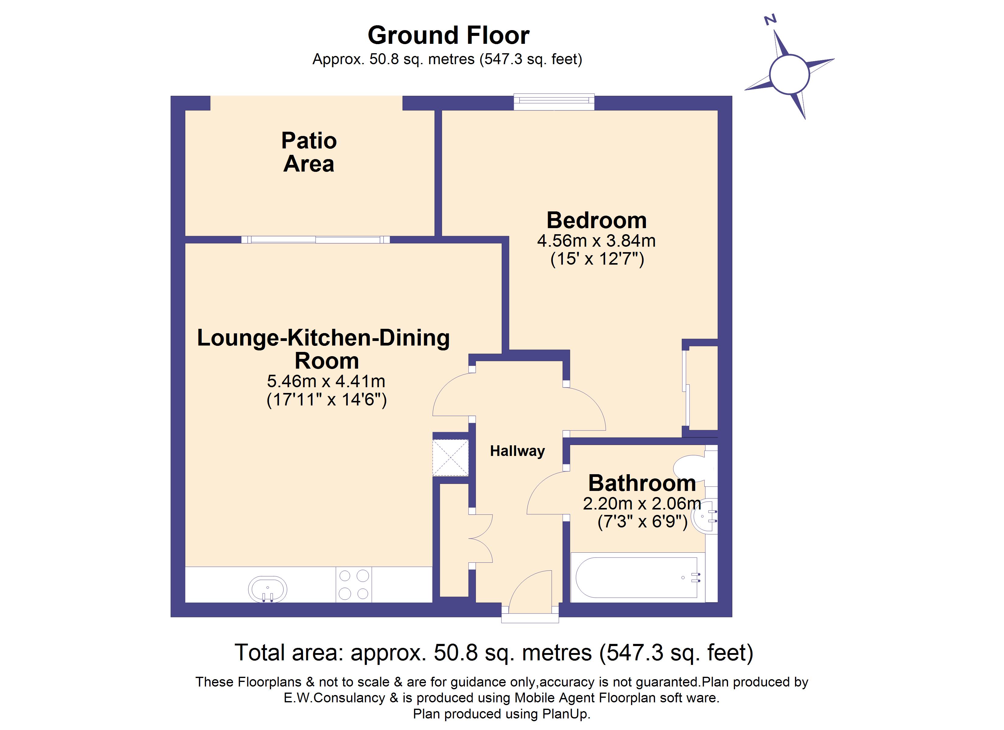 1 Bedrooms  for sale in 13 Douglas House, Ferry Court, Cardiff, Cardiff CF11