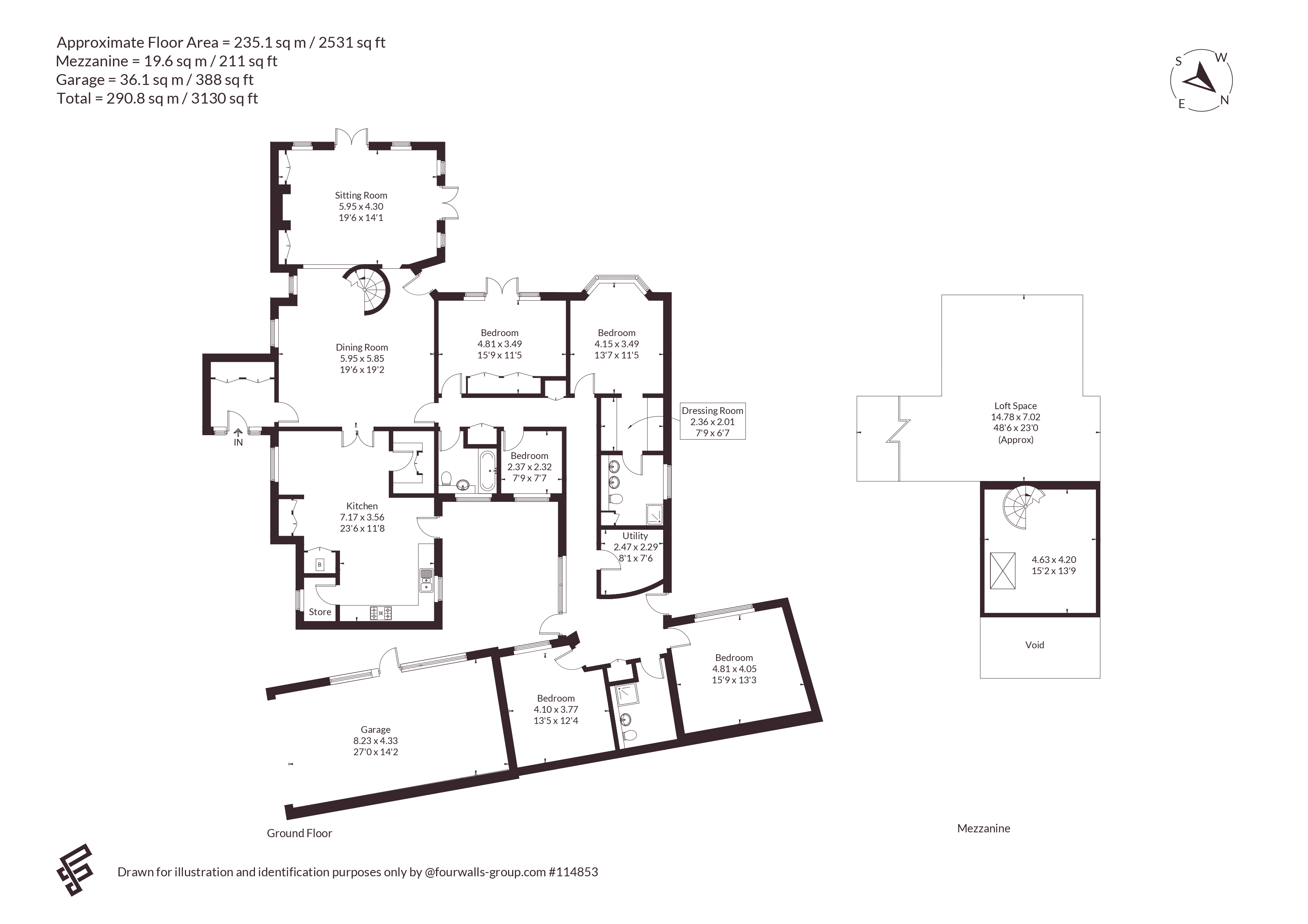 The Fosse,, Sheepstead Road, Oxfordshire floorplan