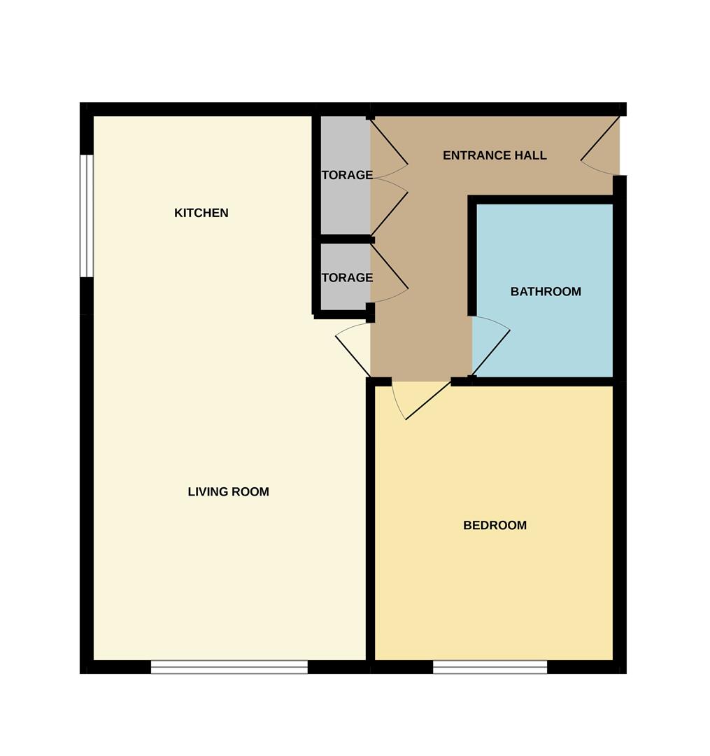 Bromley Road Kingsway, Quedgeley, Gloucester GL2, 1 bedroom flat for