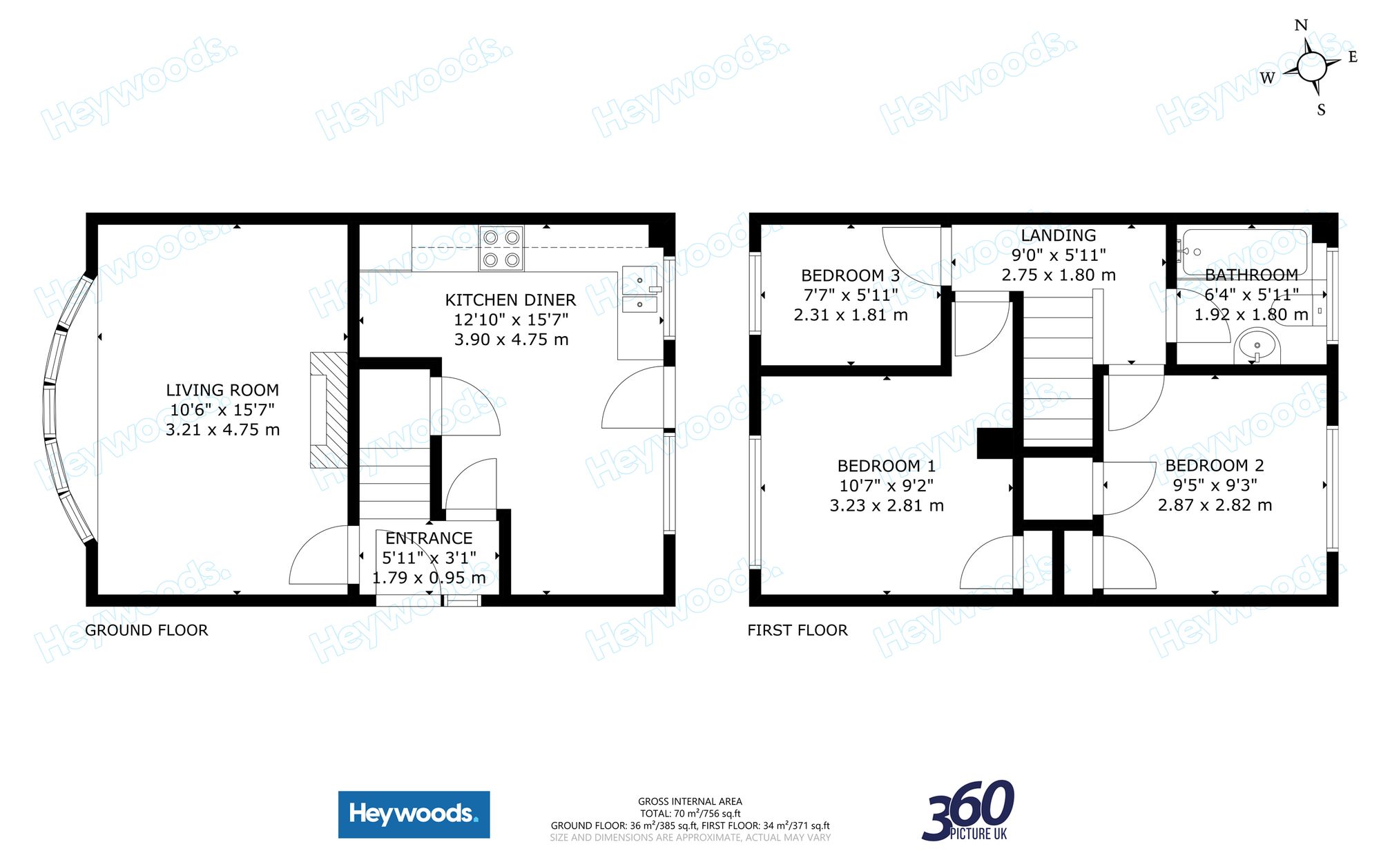 4 Denbigh Close, Newcastle floorplan