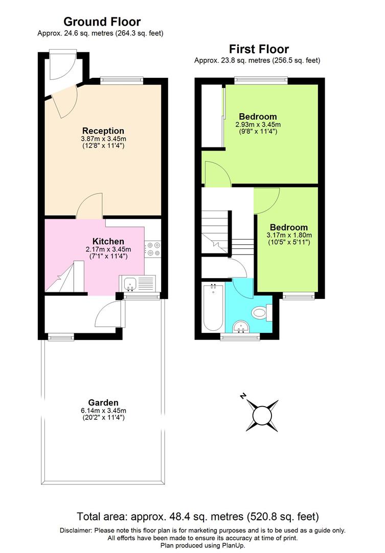 48, Coteford Street, London floorplan