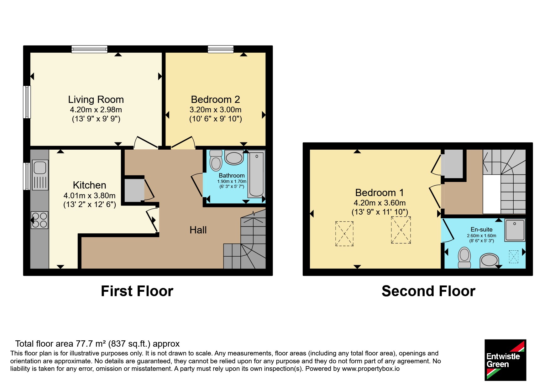 7, Brunswick Street, Lancashire floorplan