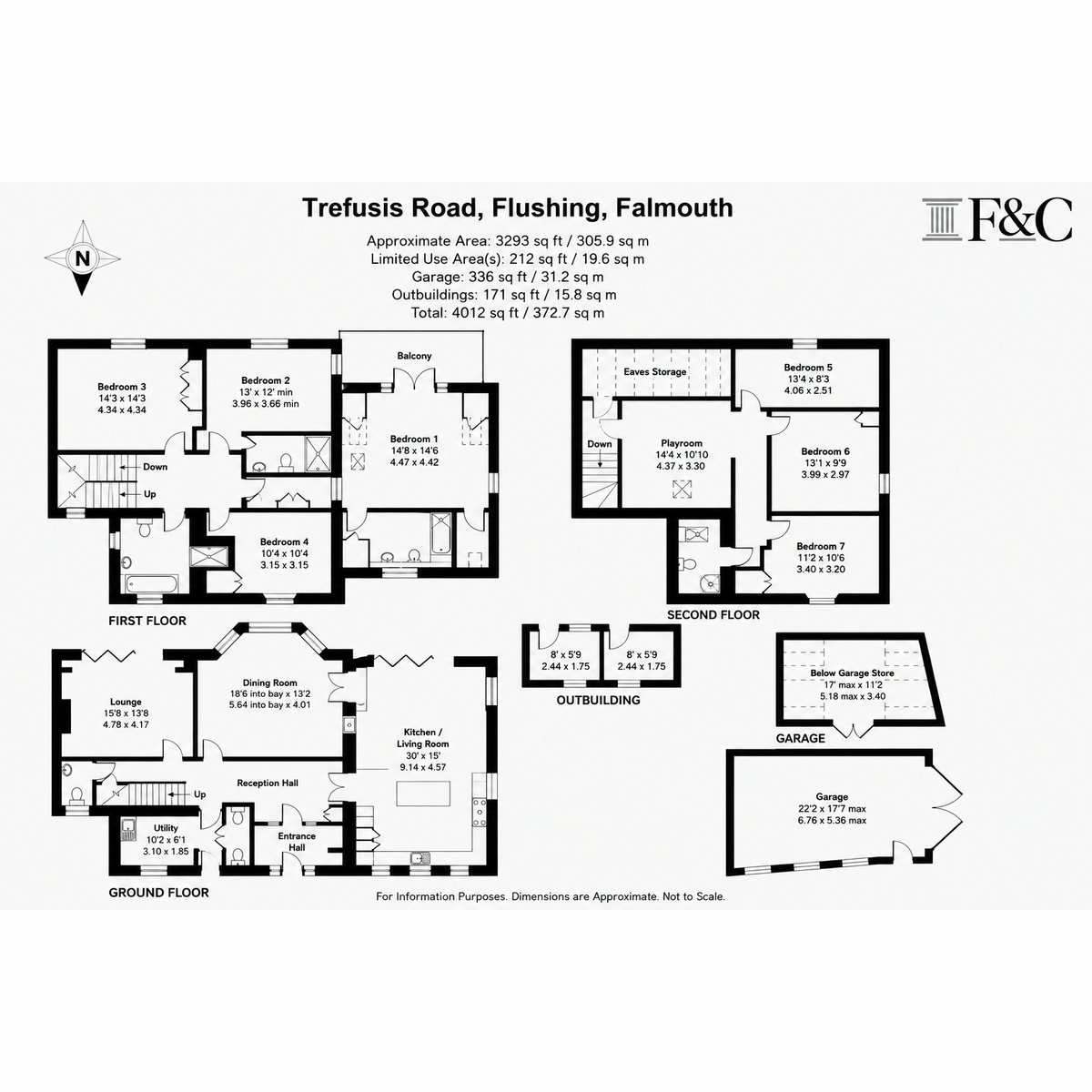 50, Trefusis Road, Falmouth floorplan