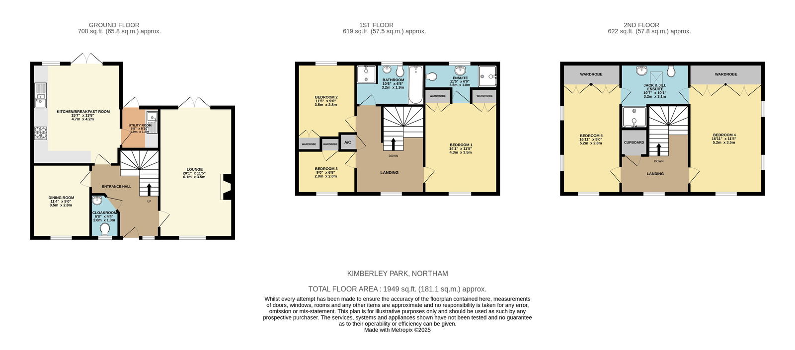 62 Kimberley Park, Bideford floorplan