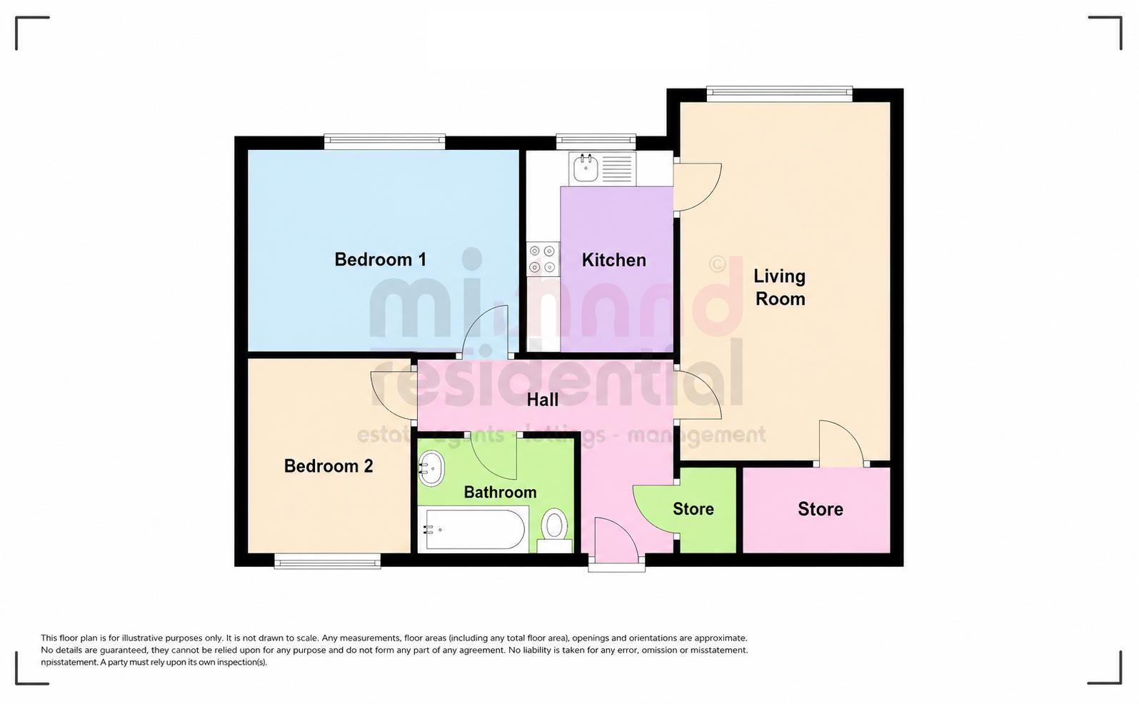 2 Kingsbury Road, Birmingham floorplan