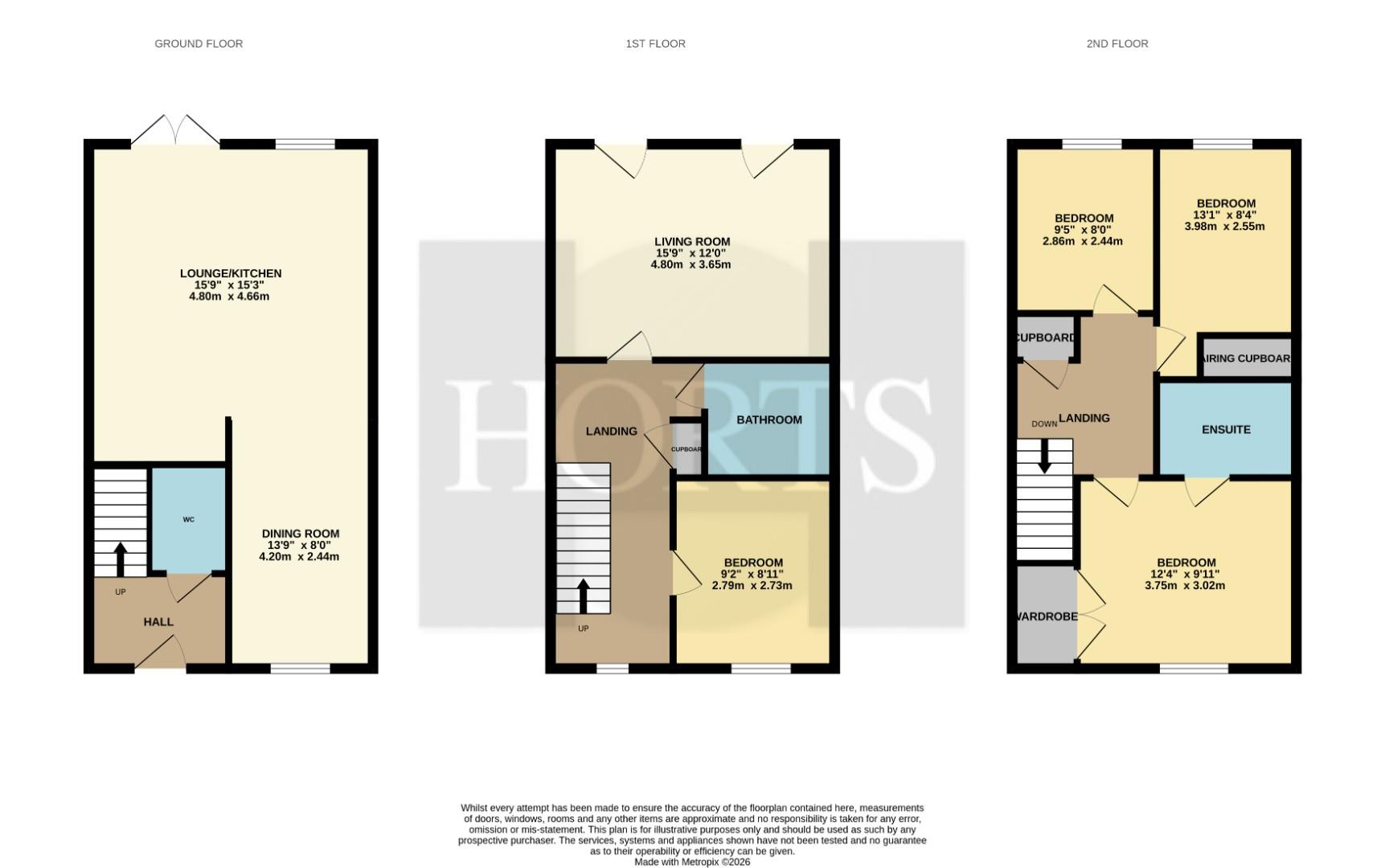 168, High Street, Northampton floorplan