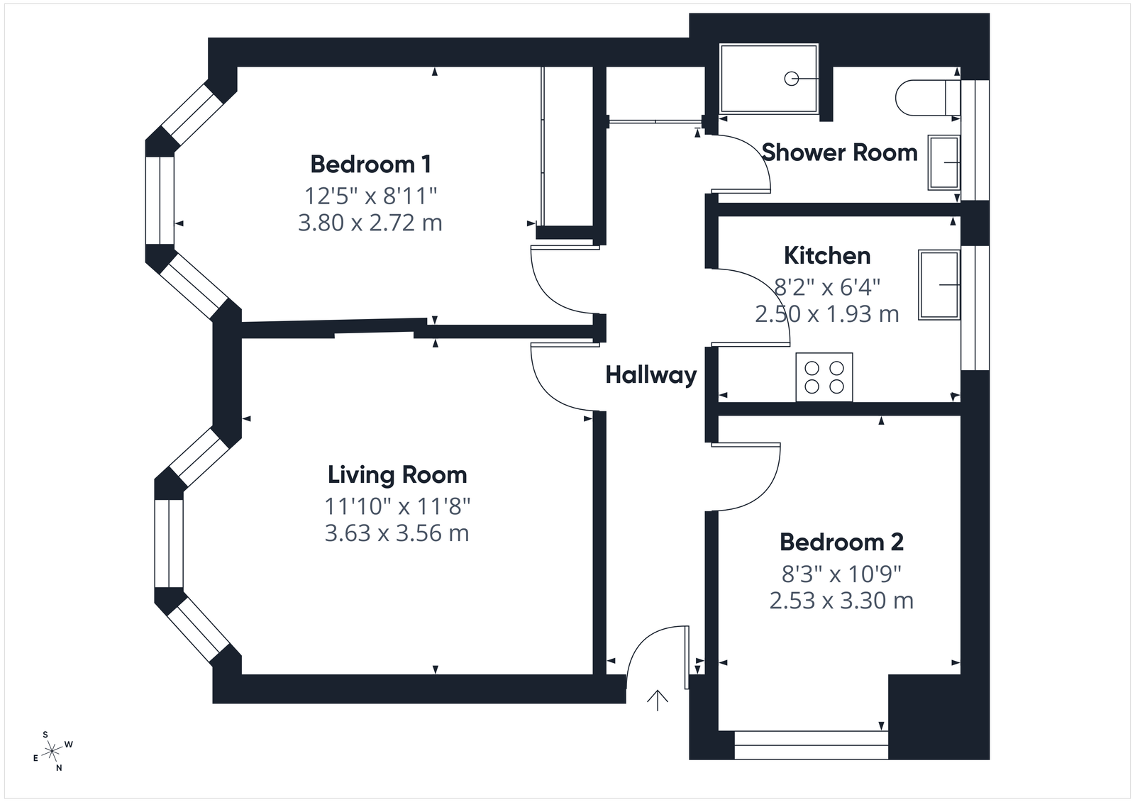 6, St. Helens Court, Sidmouth floorplan