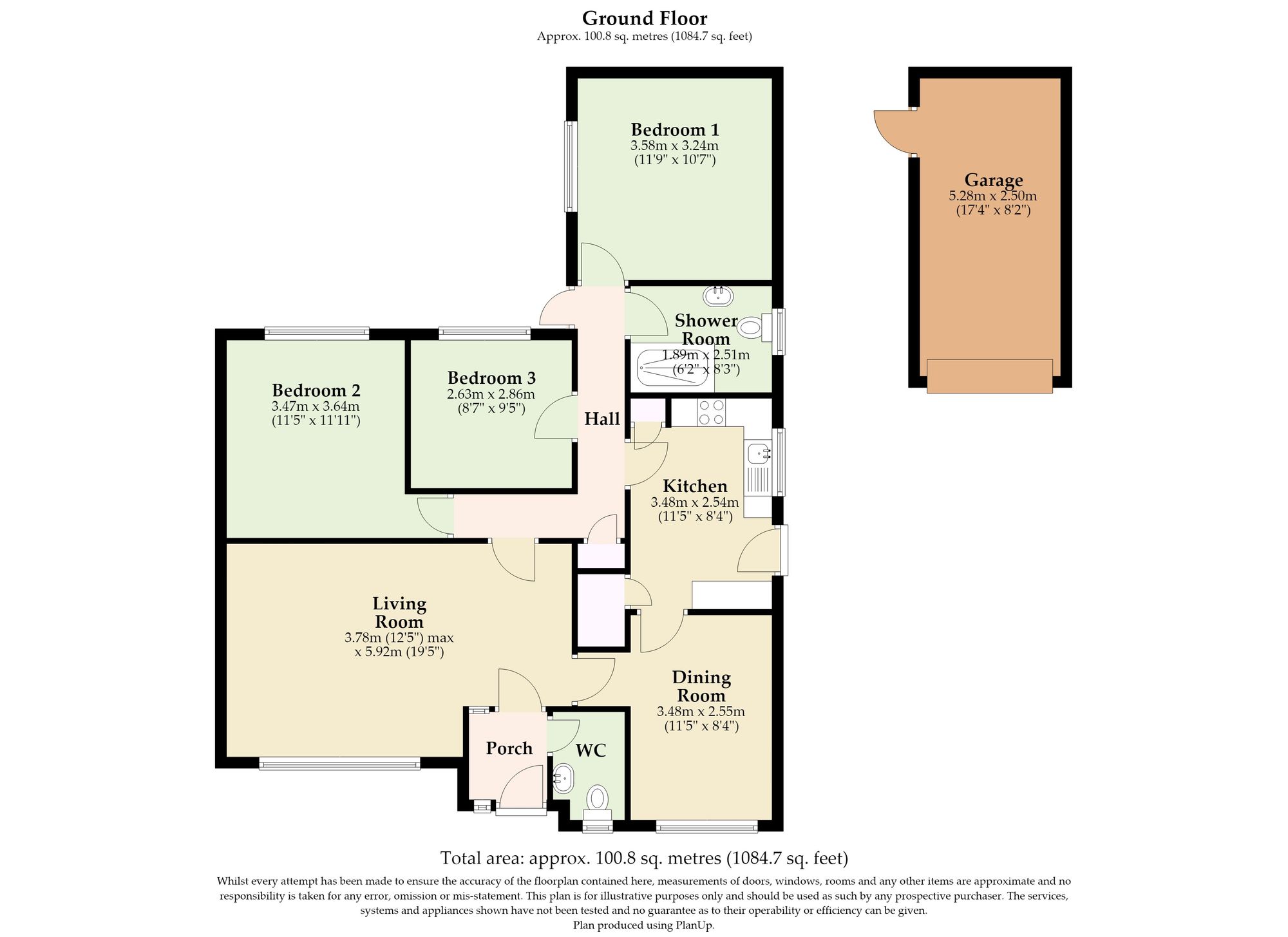 15 Woodland Close, Bury St. Edmunds floorplan