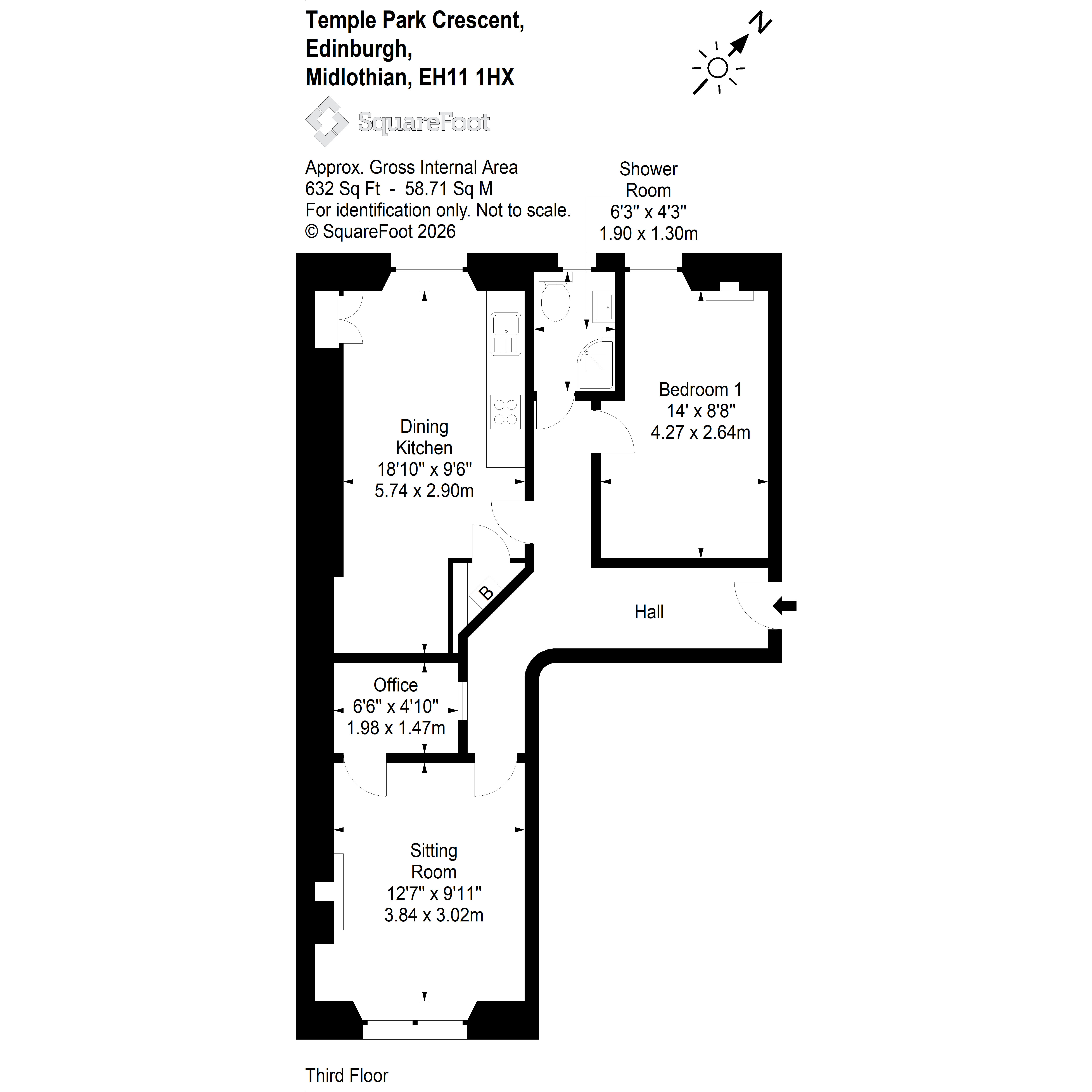 Polwarth Edinburgh floorplan