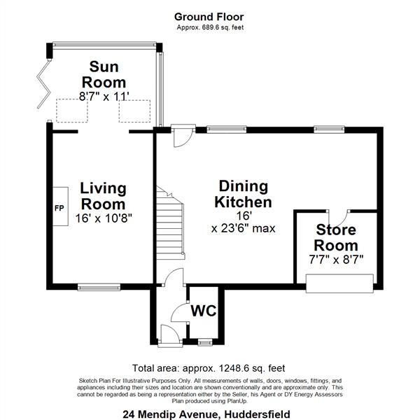 4 Bedrooms Detached house for sale in Mendip Avenue, Lindley, Huddersfield HD3