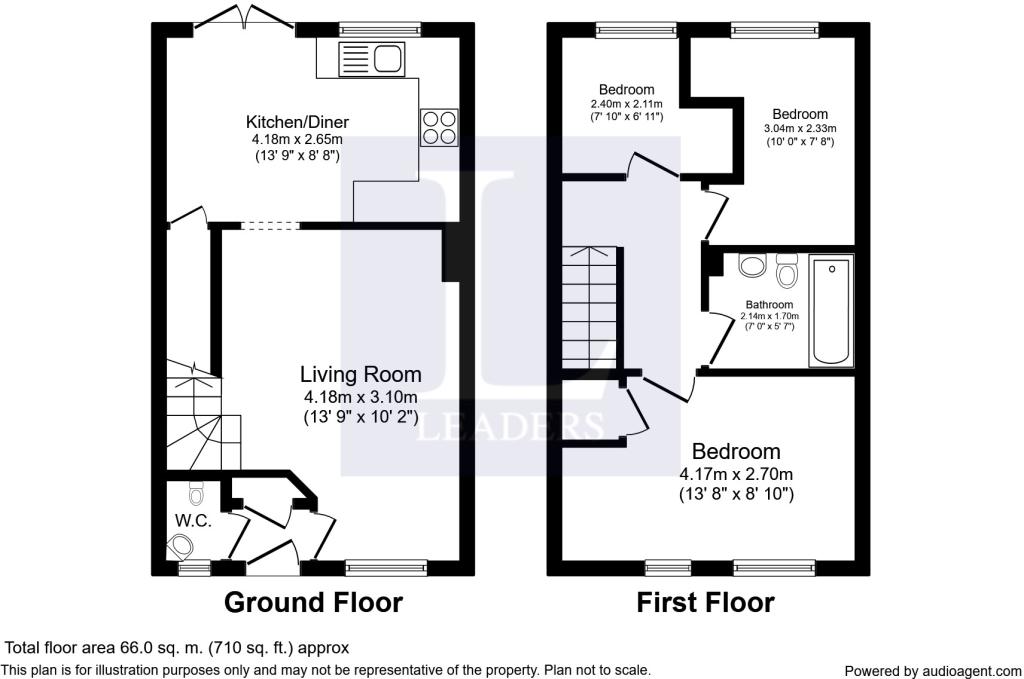 17, Sanderling Way, Mansfield floorplan