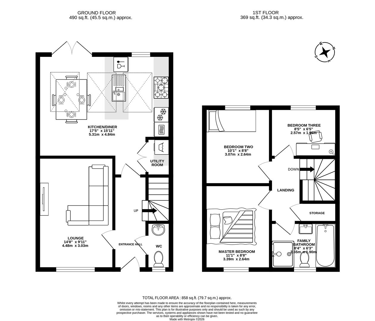 Spinners Avenue, Preston floorplan
