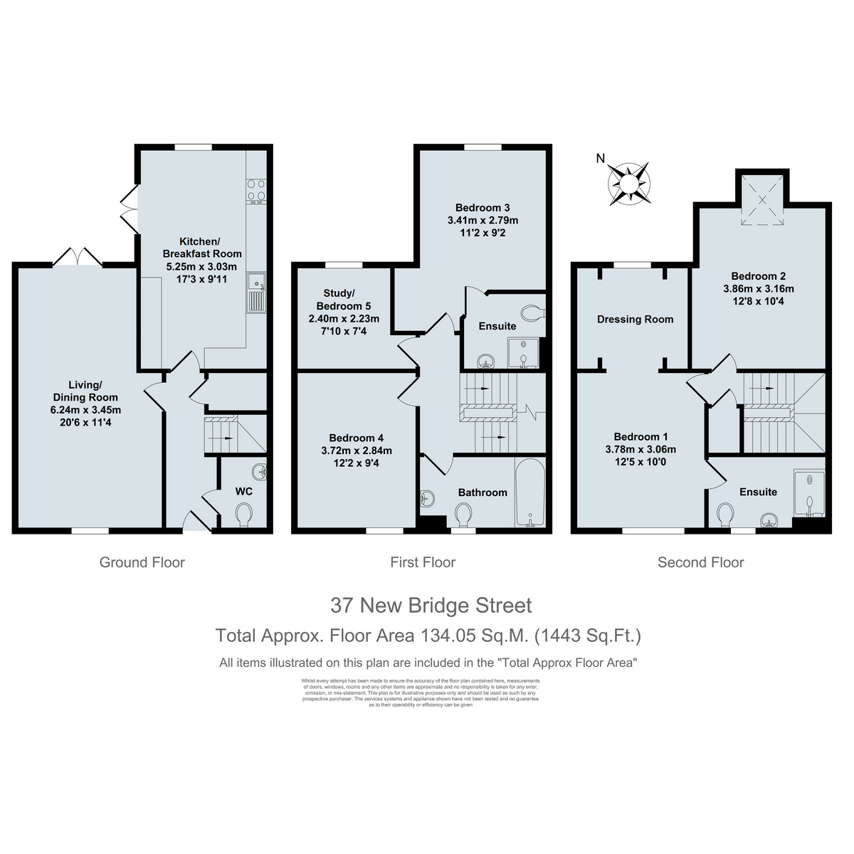 37, New Bridge Street, Witney floorplan