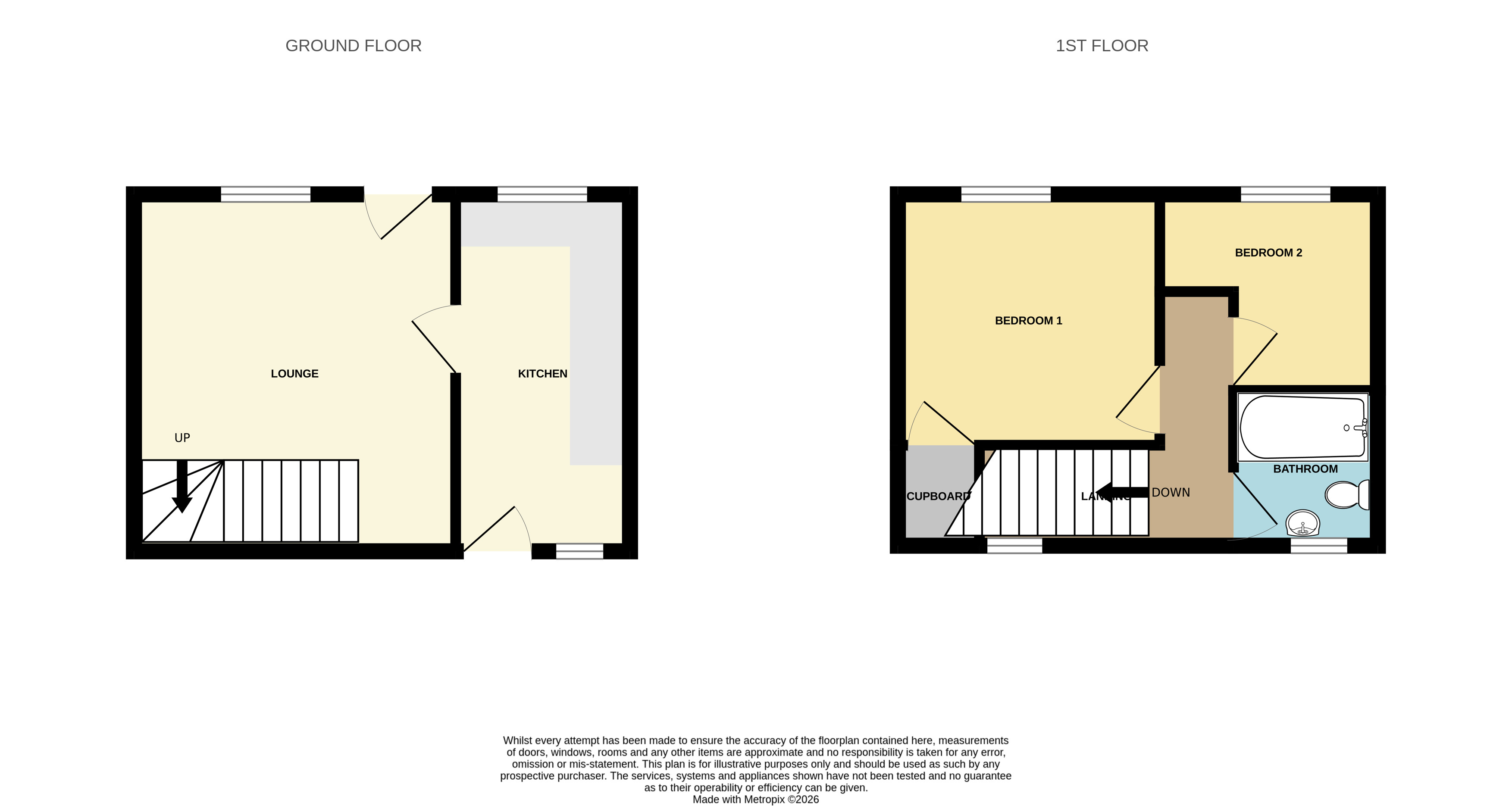 4, Nightingale Street, Abercanaid, Merthyr Tydfil floorplan