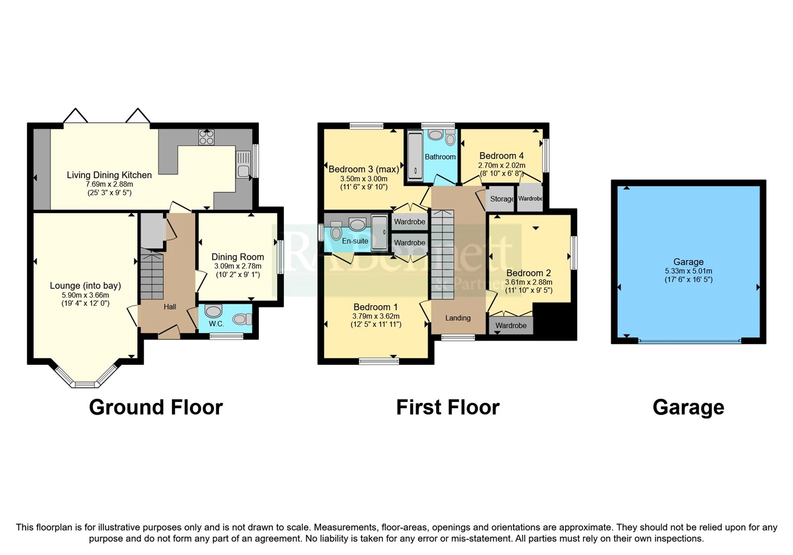 22, Rogers Way, Warwickshire floorplan