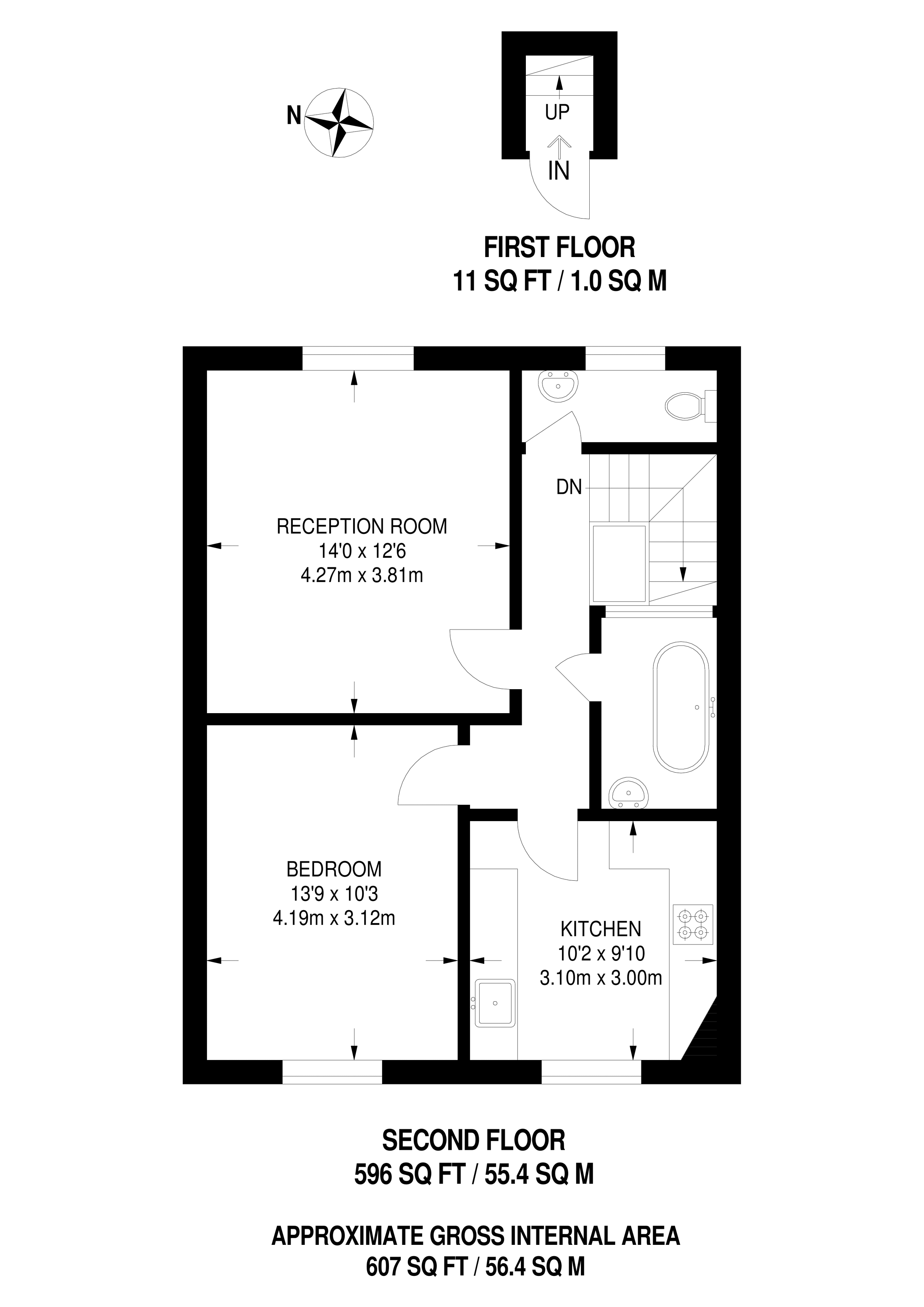 1 Bedrooms Flat for sale in St Peters Road, South Croydon CR0