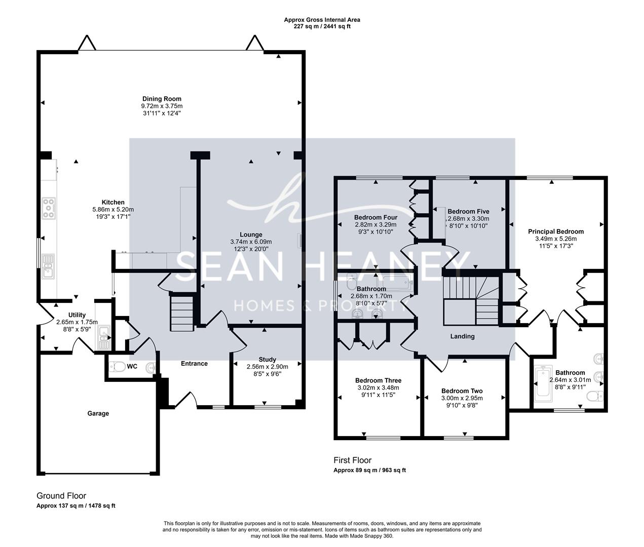 84, Galley Lane, Barnet floorplan