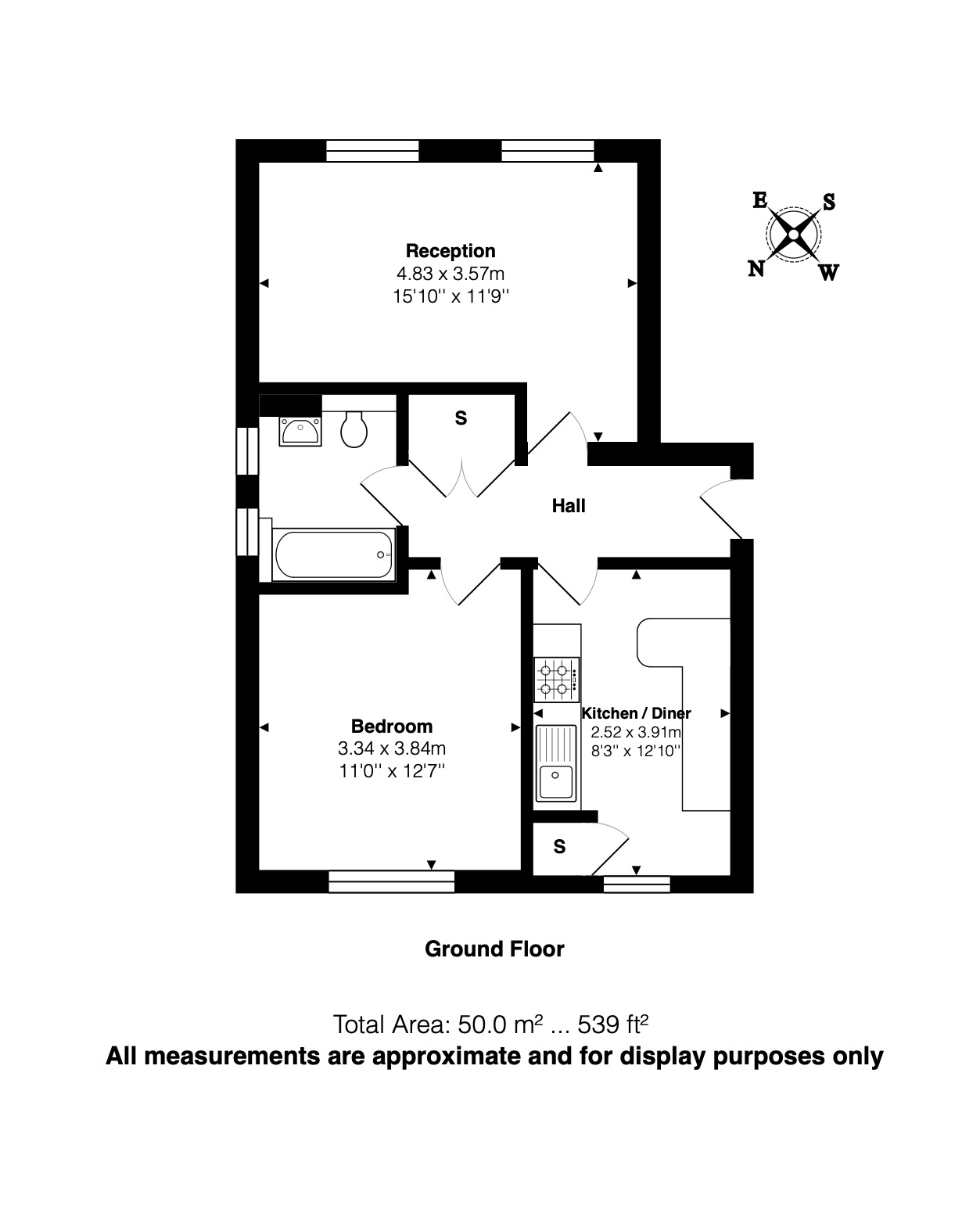 14, Bunning House, Holloway floorplan