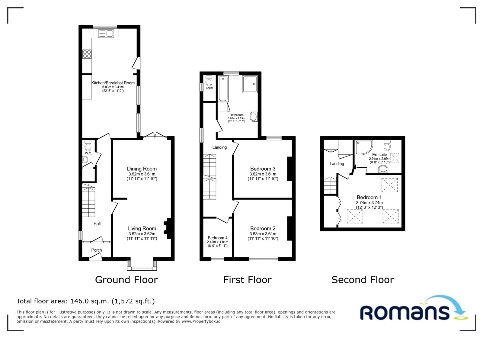 114, College Road, Sandhurst floorplan