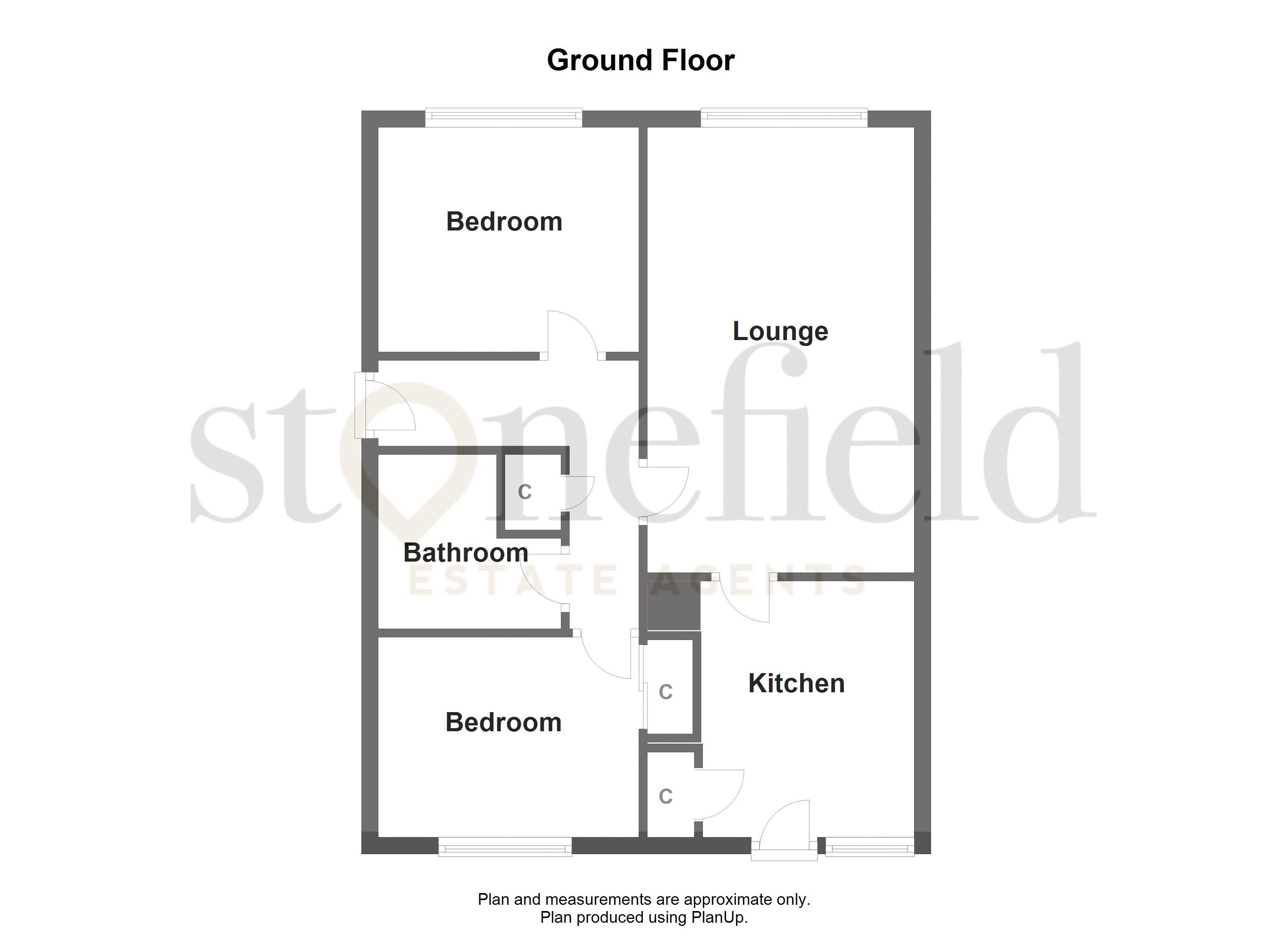 2 Bedrooms Detached bungalow for sale in Roseburn Drive, Cumnock KA18