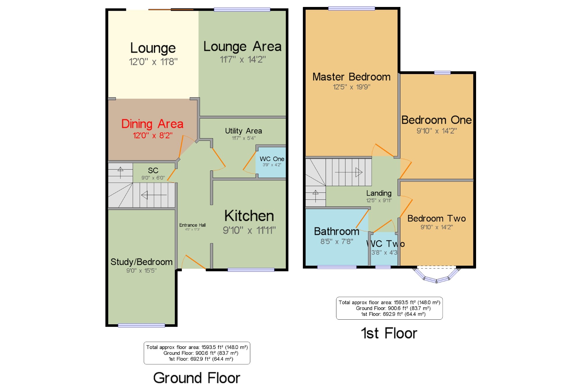 3 Bedrooms End terrace house for sale in Rushmead Close, Canterbury, Kent CT2