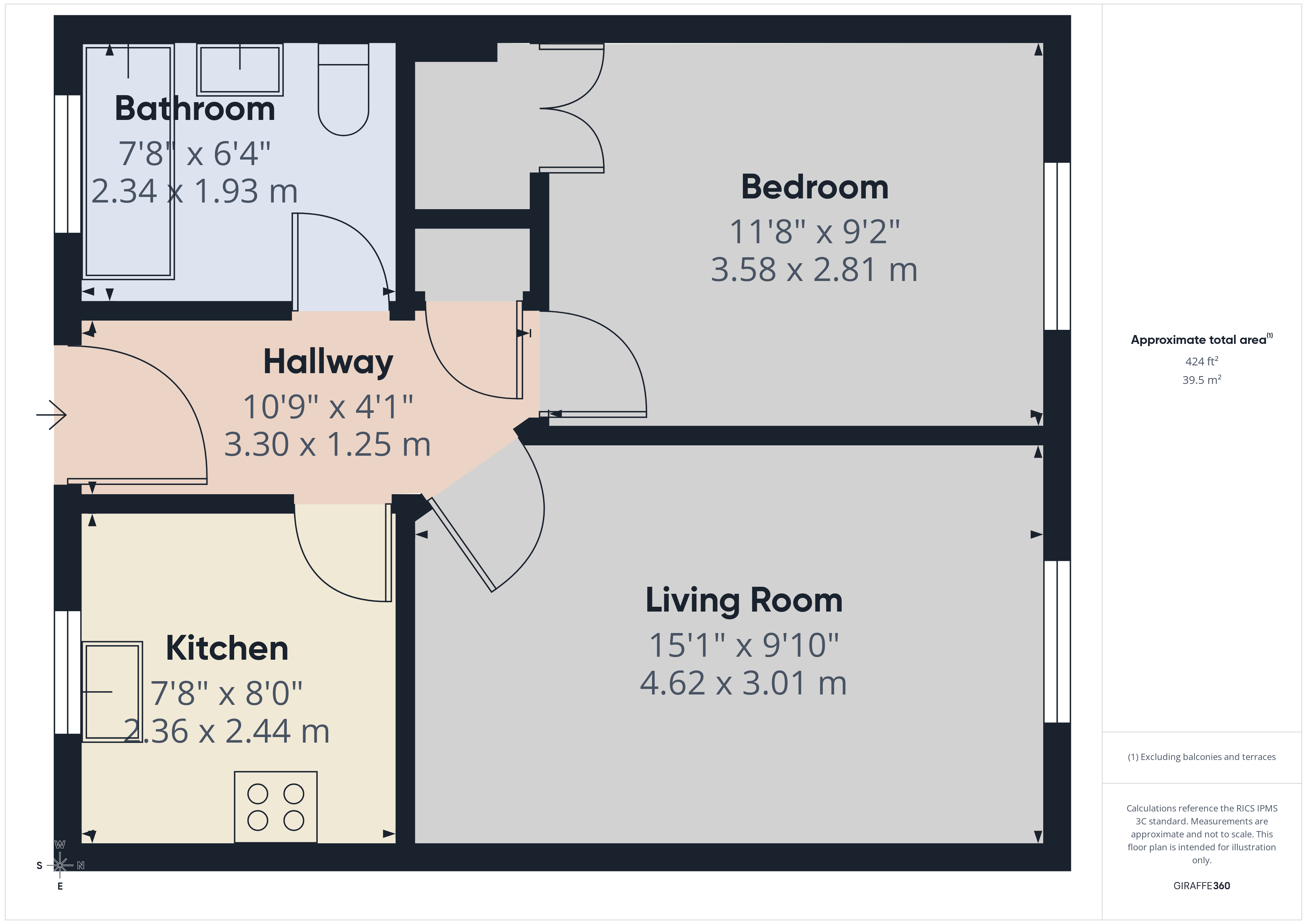 1, George Odey Court, BEVERLEY floorplan