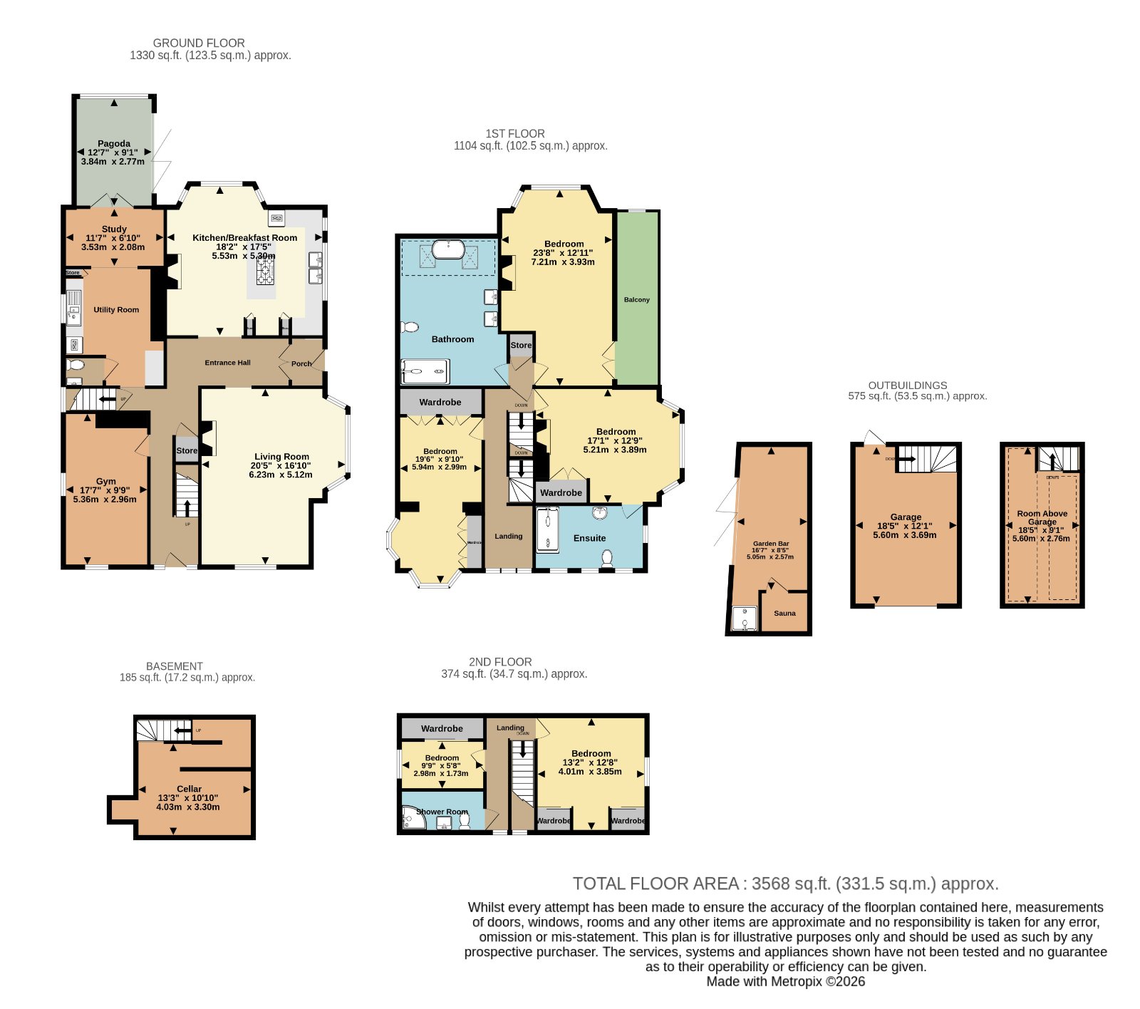 Springfield,, Hengist Road, Kent floorplan