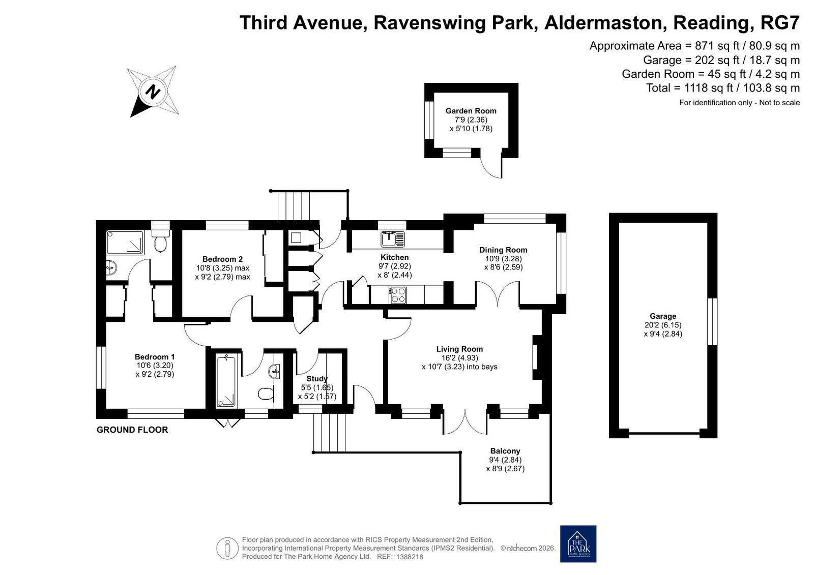 1a Third Avenue,, Ravenswing Park, Reading floorplan