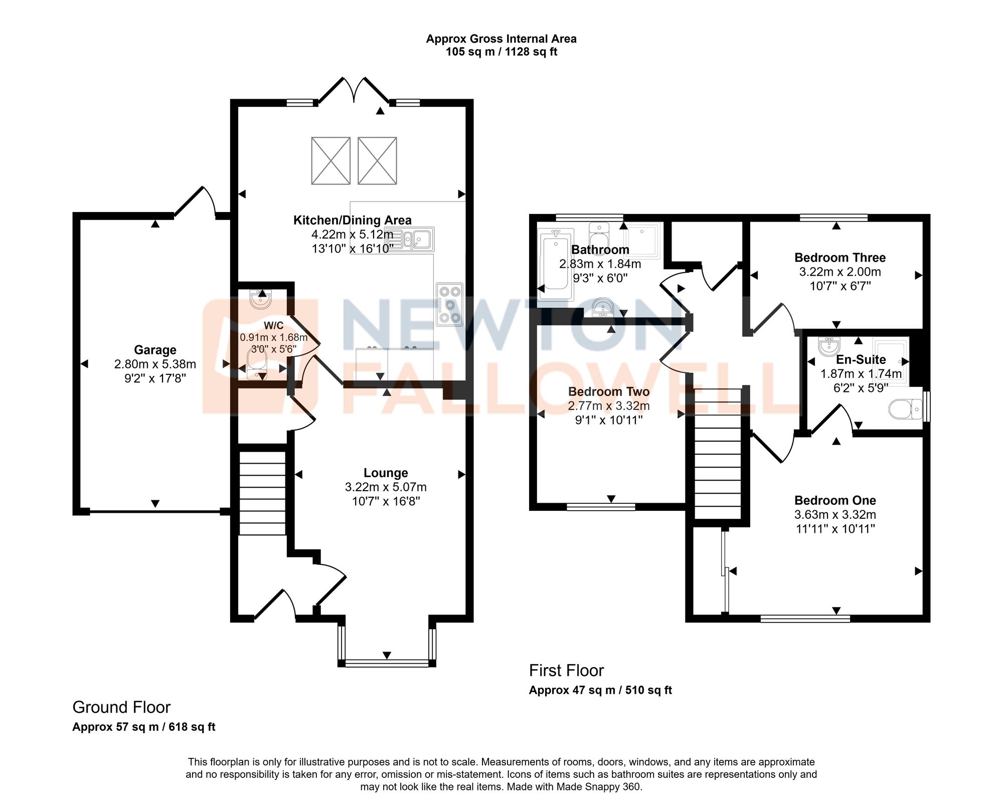 62 Ever Ready Crescent, Telford floorplan