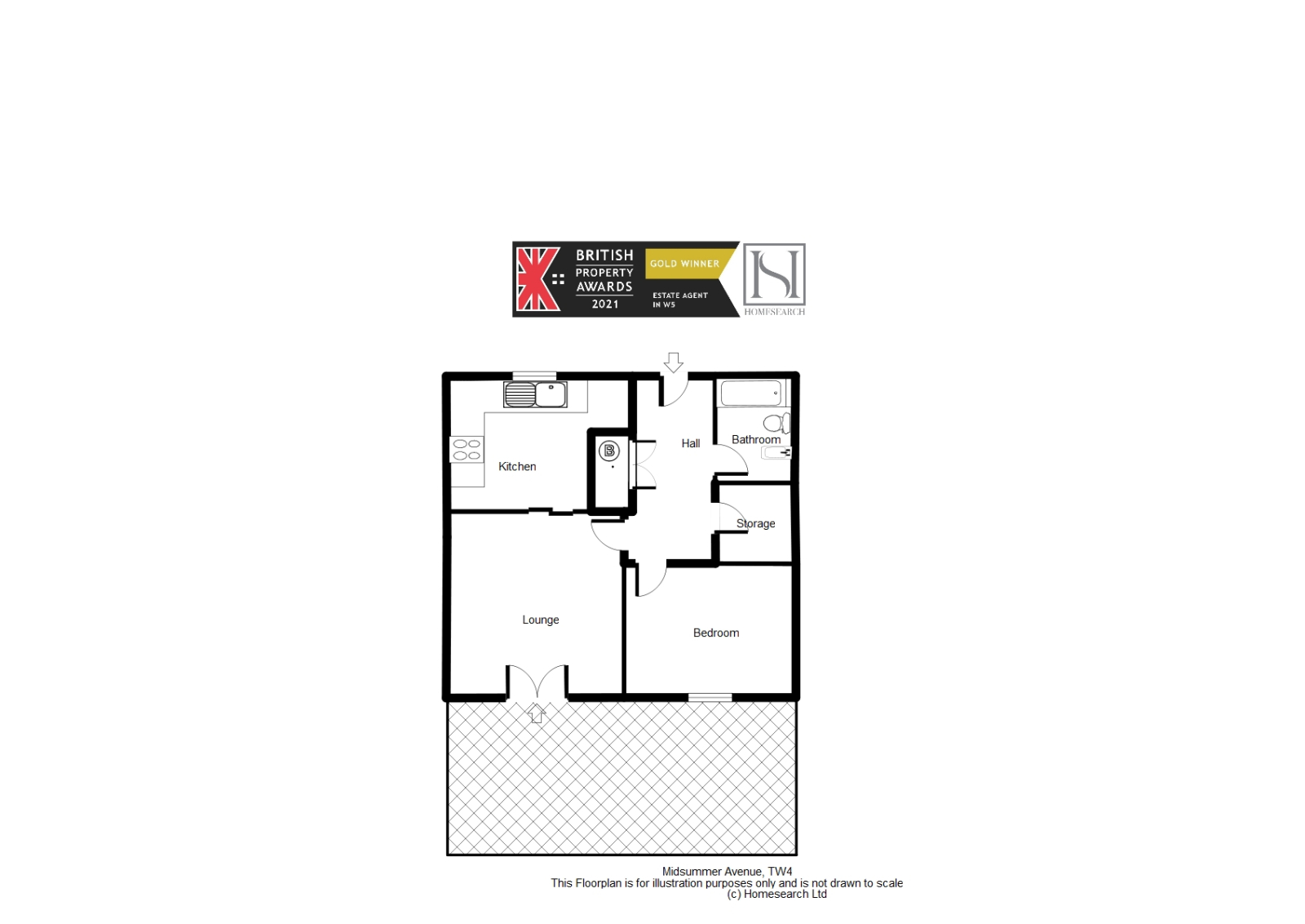 49 Midsummer Avenue, London floorplan