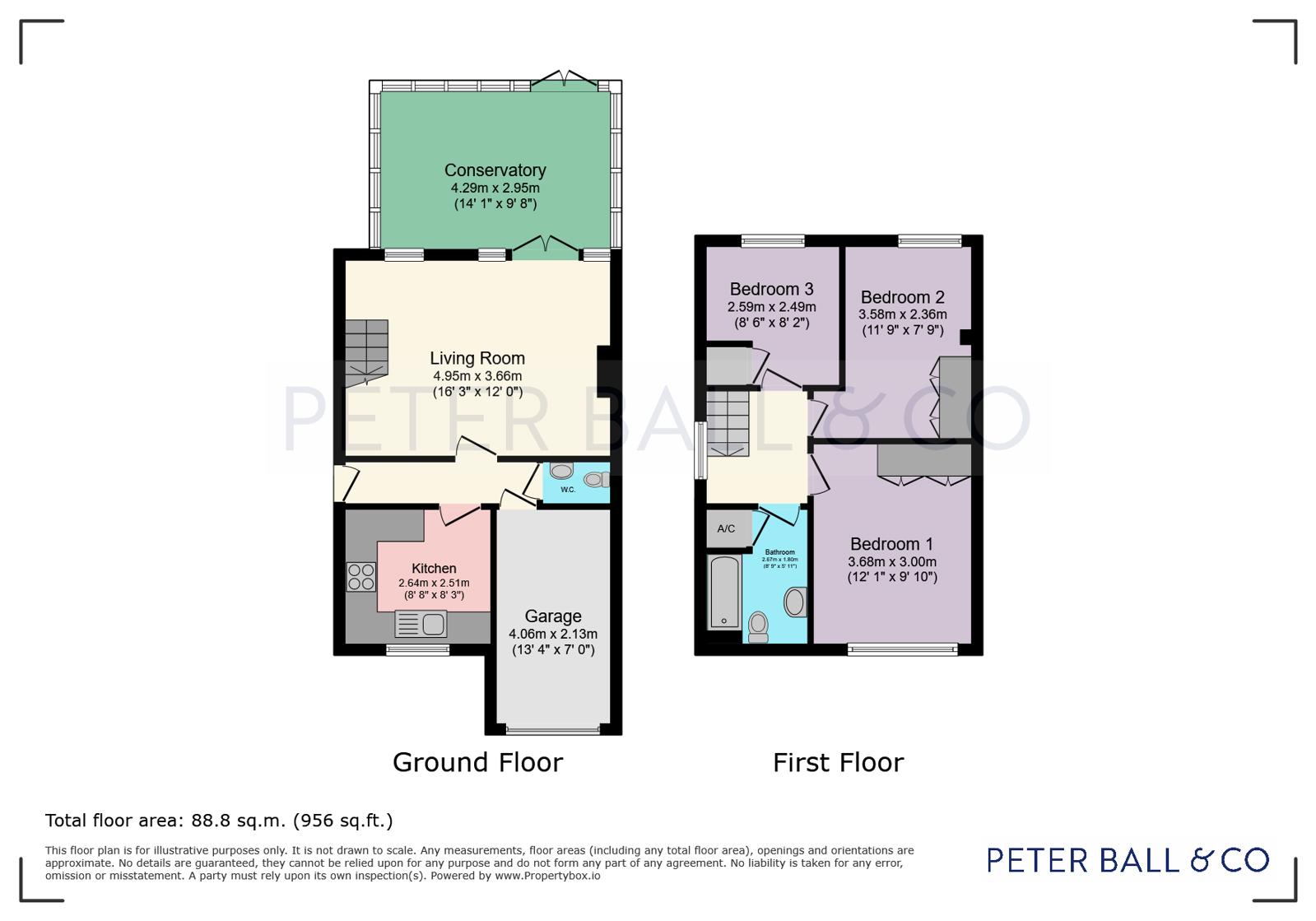 50, Reddings Road, Cheltenham floorplan