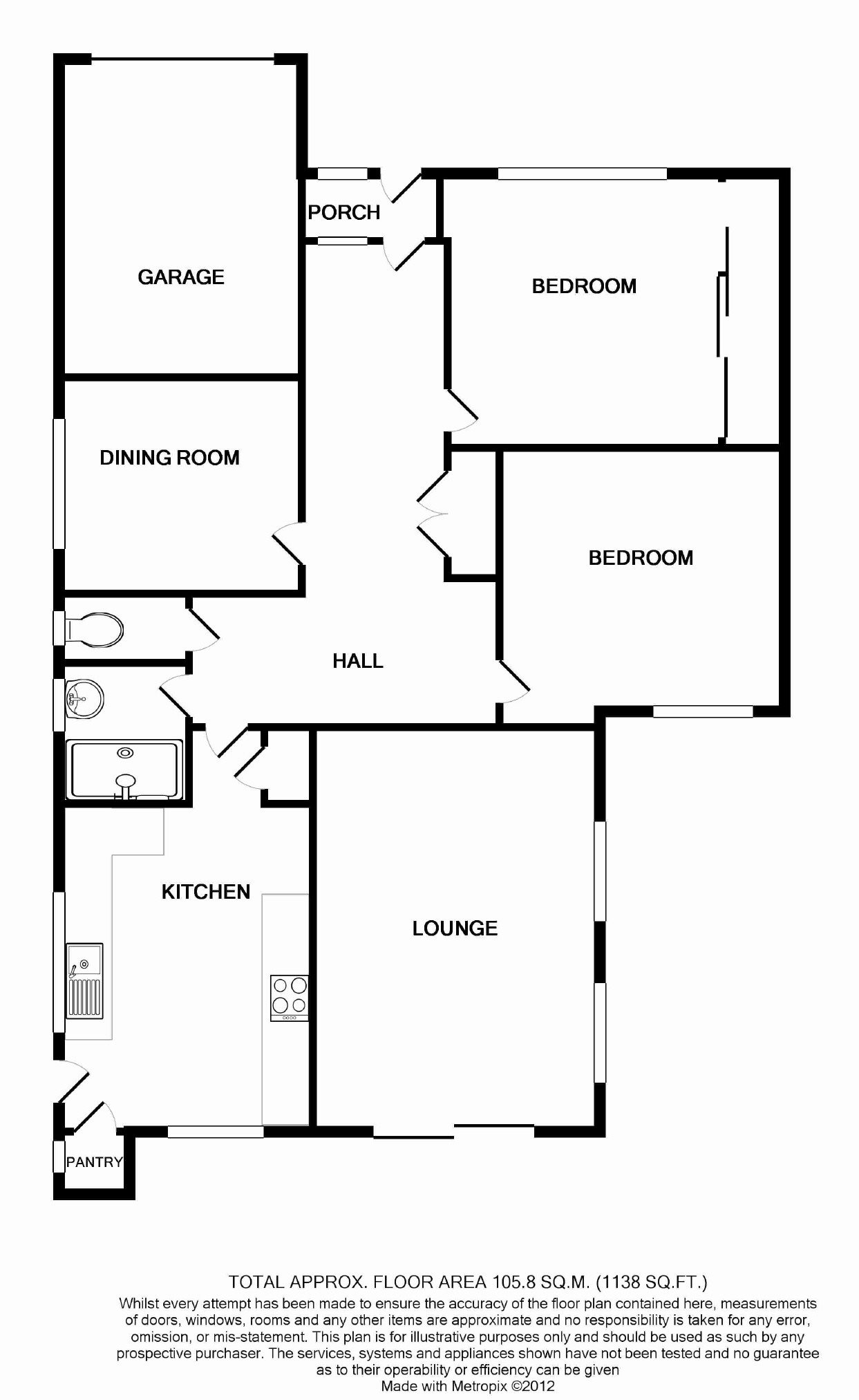 10, St. Michaels Avenue, Margate floorplan