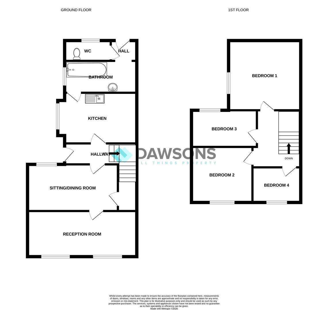 32, Delabeche Street, Llanelli floorplan