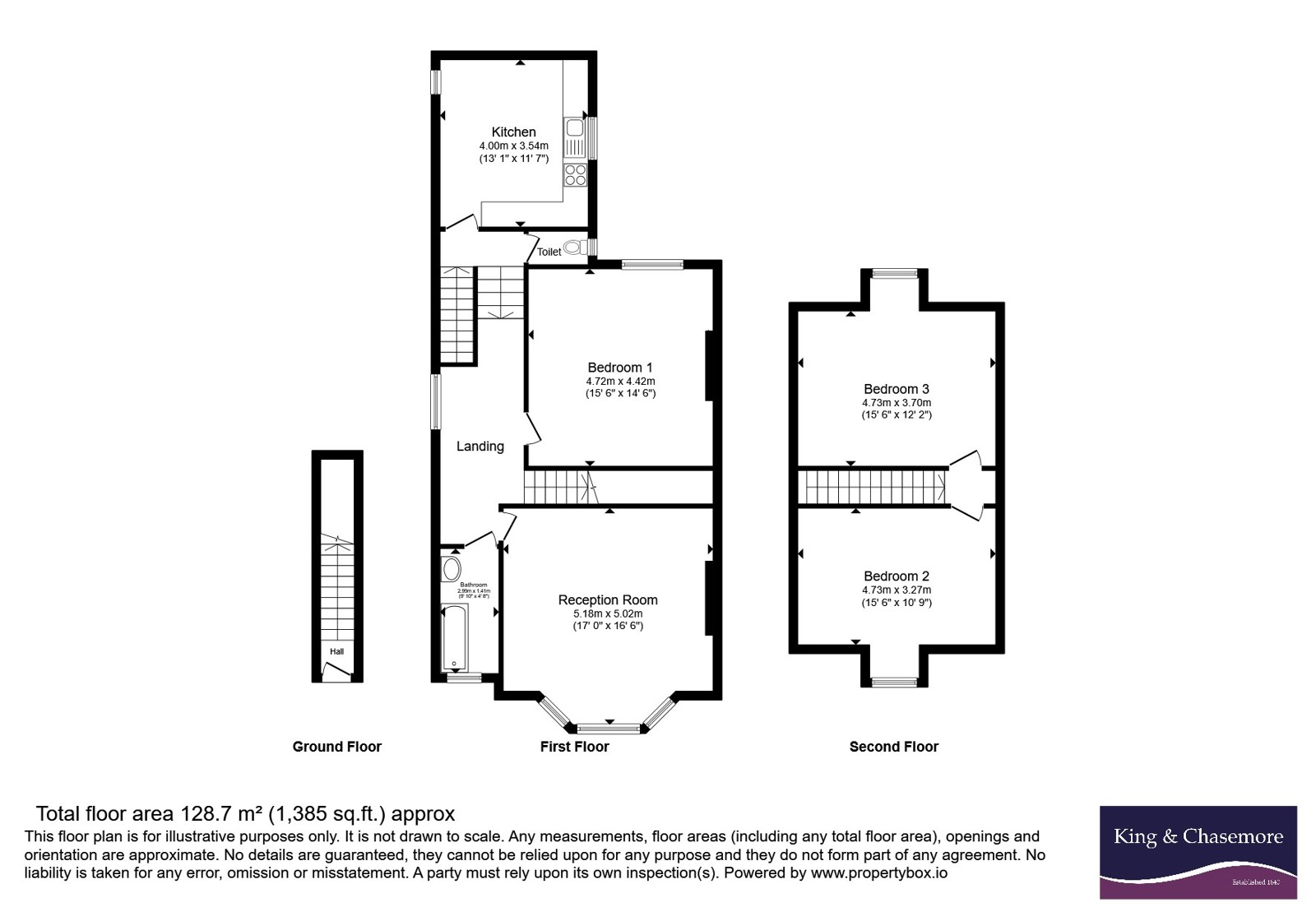 Goldstone Villas, Hove, East Sussex, BN3 floorplan