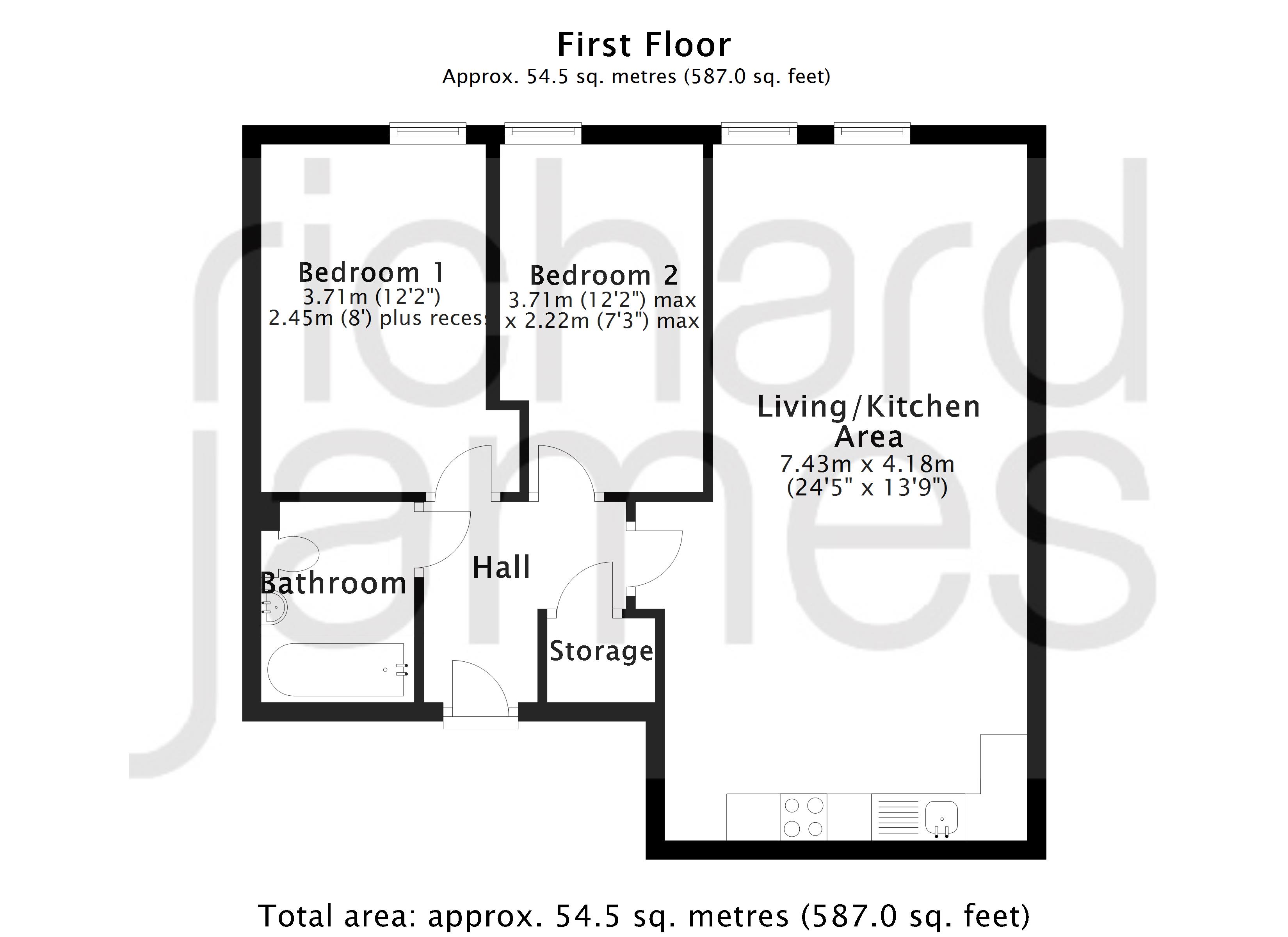 2 Bedrooms Flat for sale in Harding House, 2 Harding Street, Swindon, Wiltshire SN1