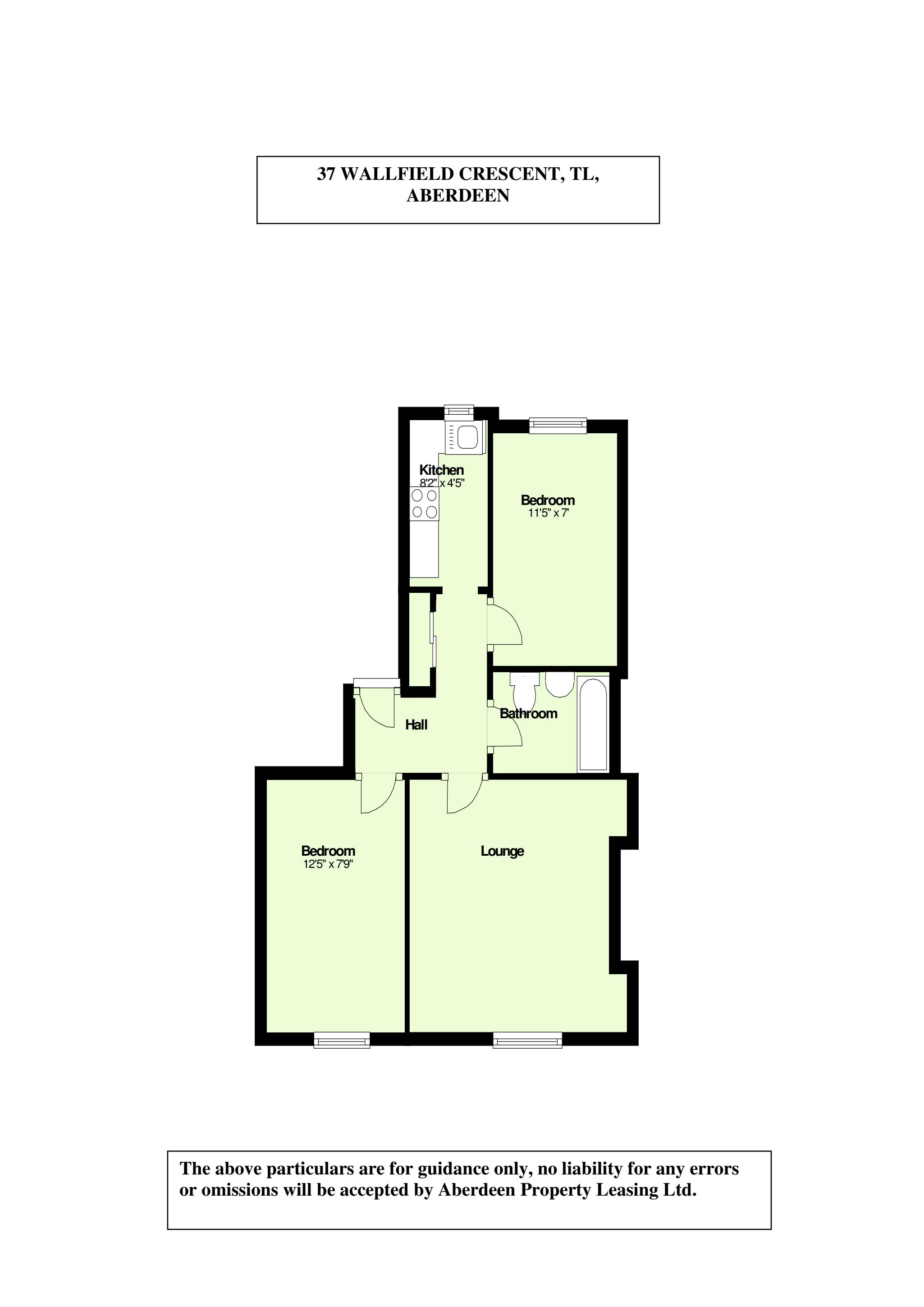 Wallfield Crescent, Top Left, AB25, Aberdeen floorplan