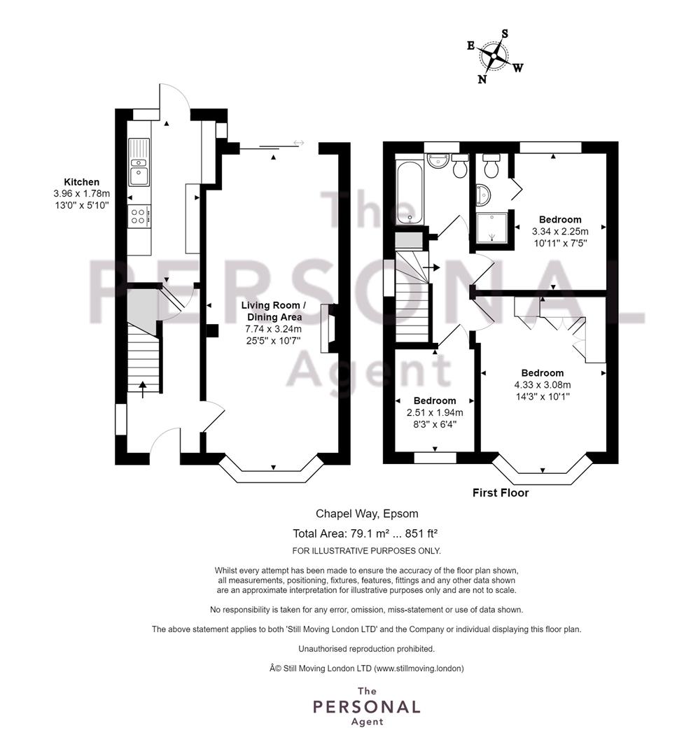 Chapel Way, Epsom KT18, 3 bedroom semidetached house for sale