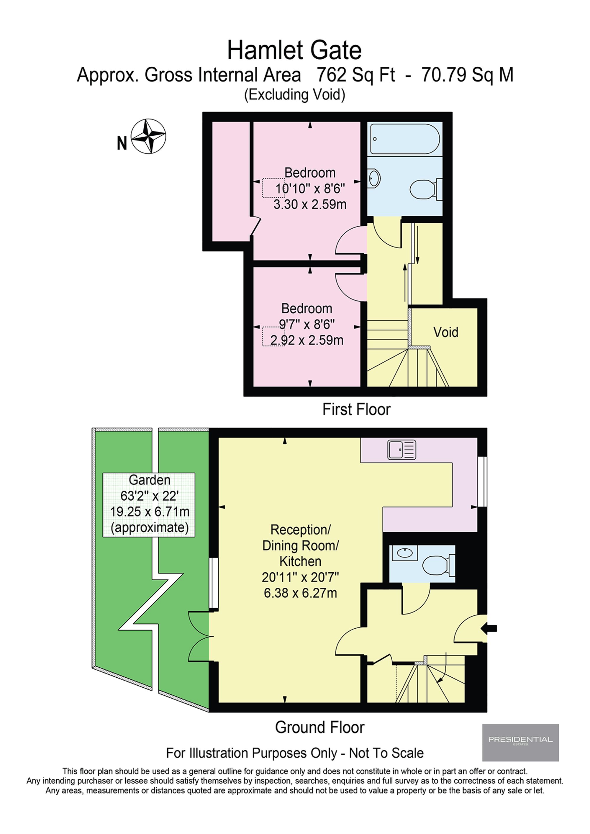 1 Hamlet Gate, Sewardstone Road, Waltham Abbey floorplan
