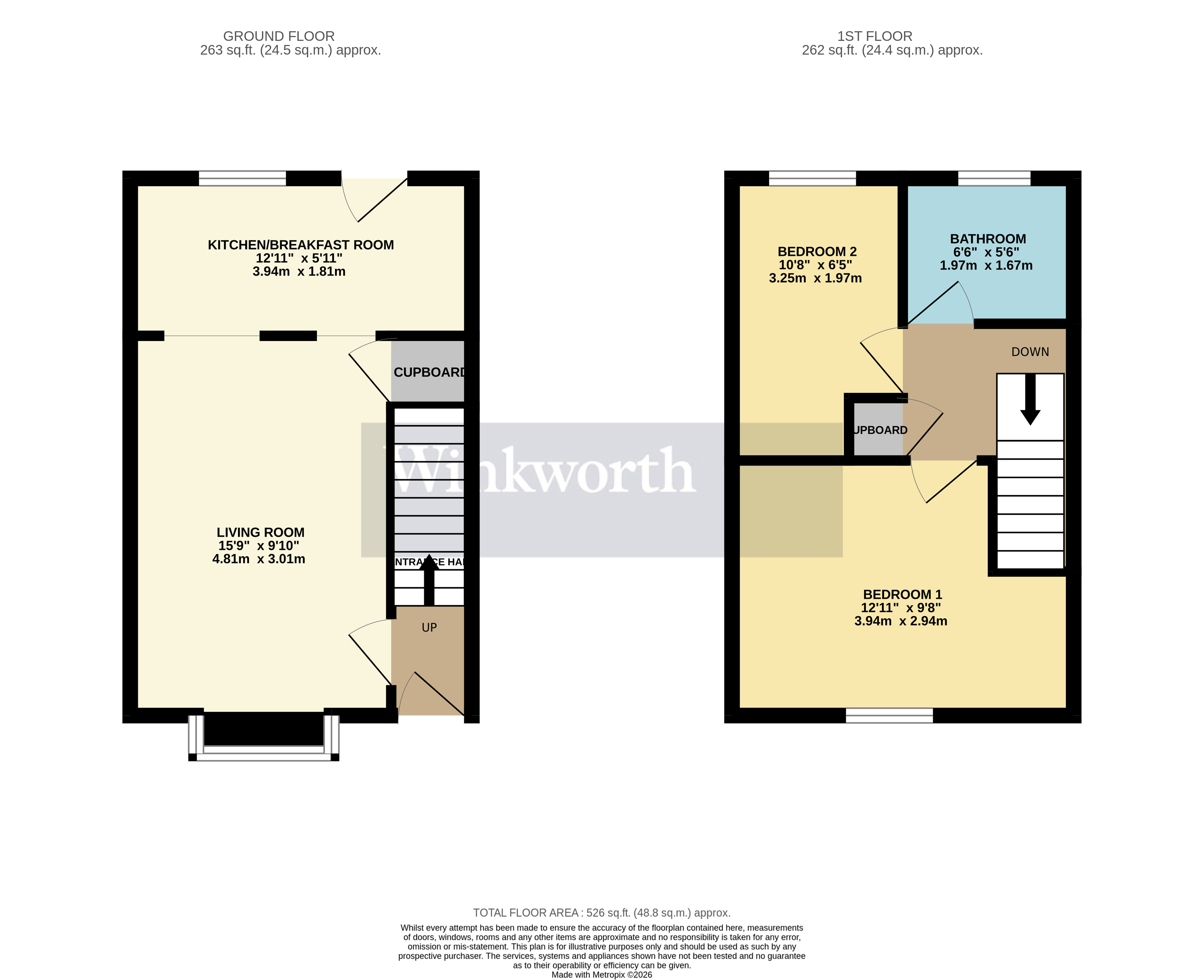 51, Shedfield Way, Northampton floorplan