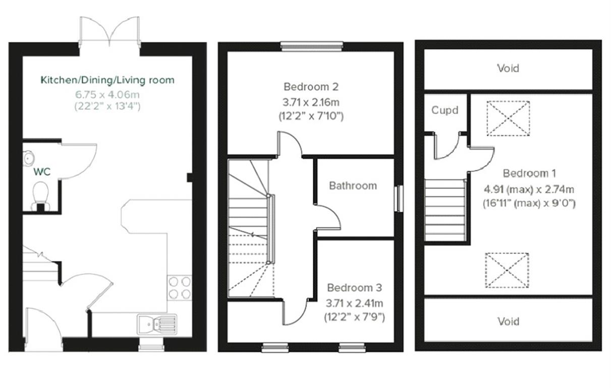 Beamhill Road, Anslow, BurtonOnTrent DE13, 3 bedroom terraced house