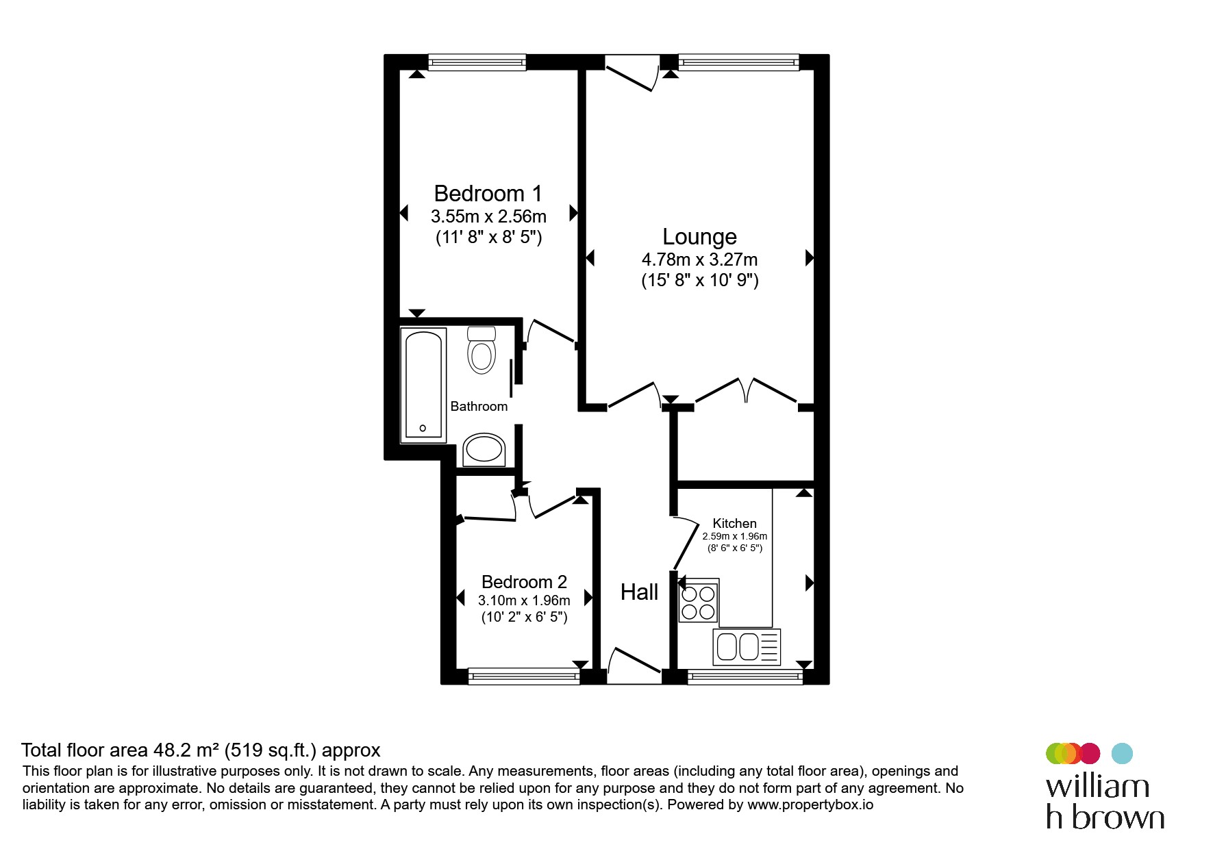 89, Templemere, Norwich floorplan