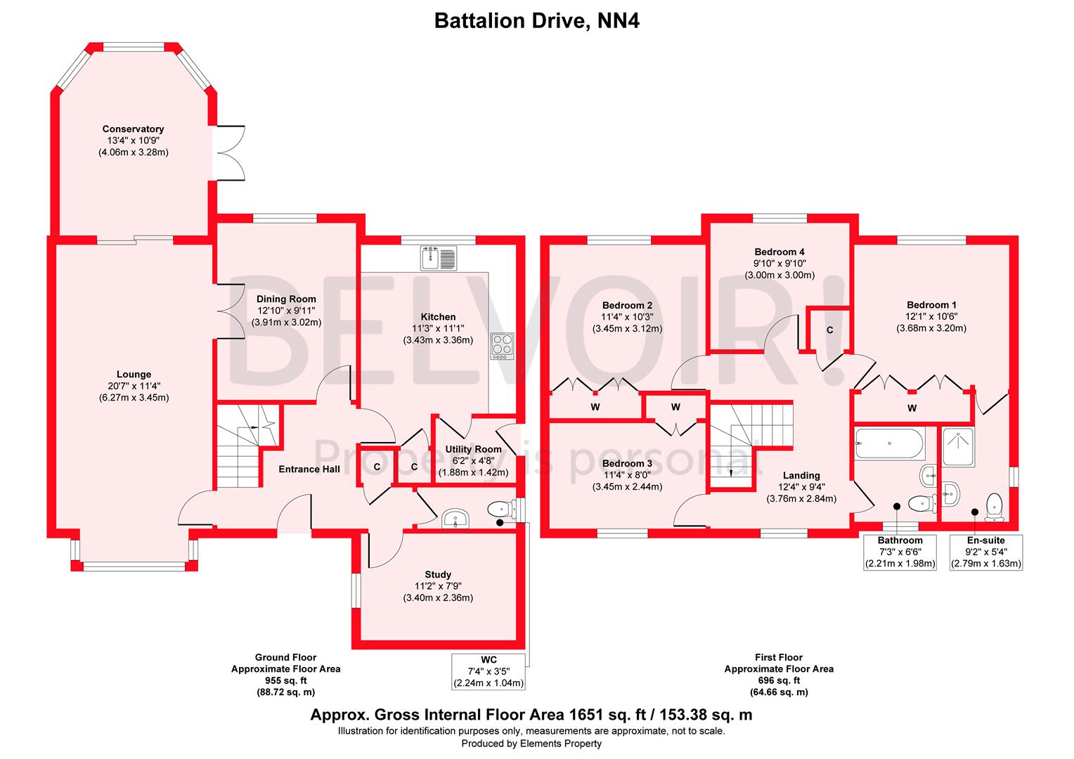 119, Battalion Drive, Northampton floorplan