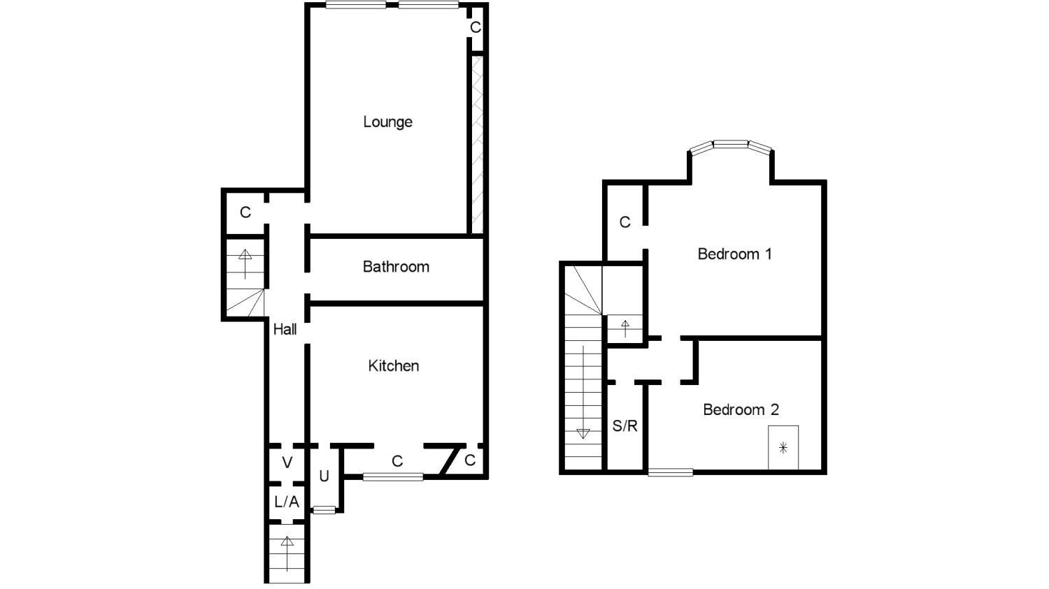 2 Bedrooms Maisonette for sale in Graham Street, Airdrie, North Lanarkshire ML6