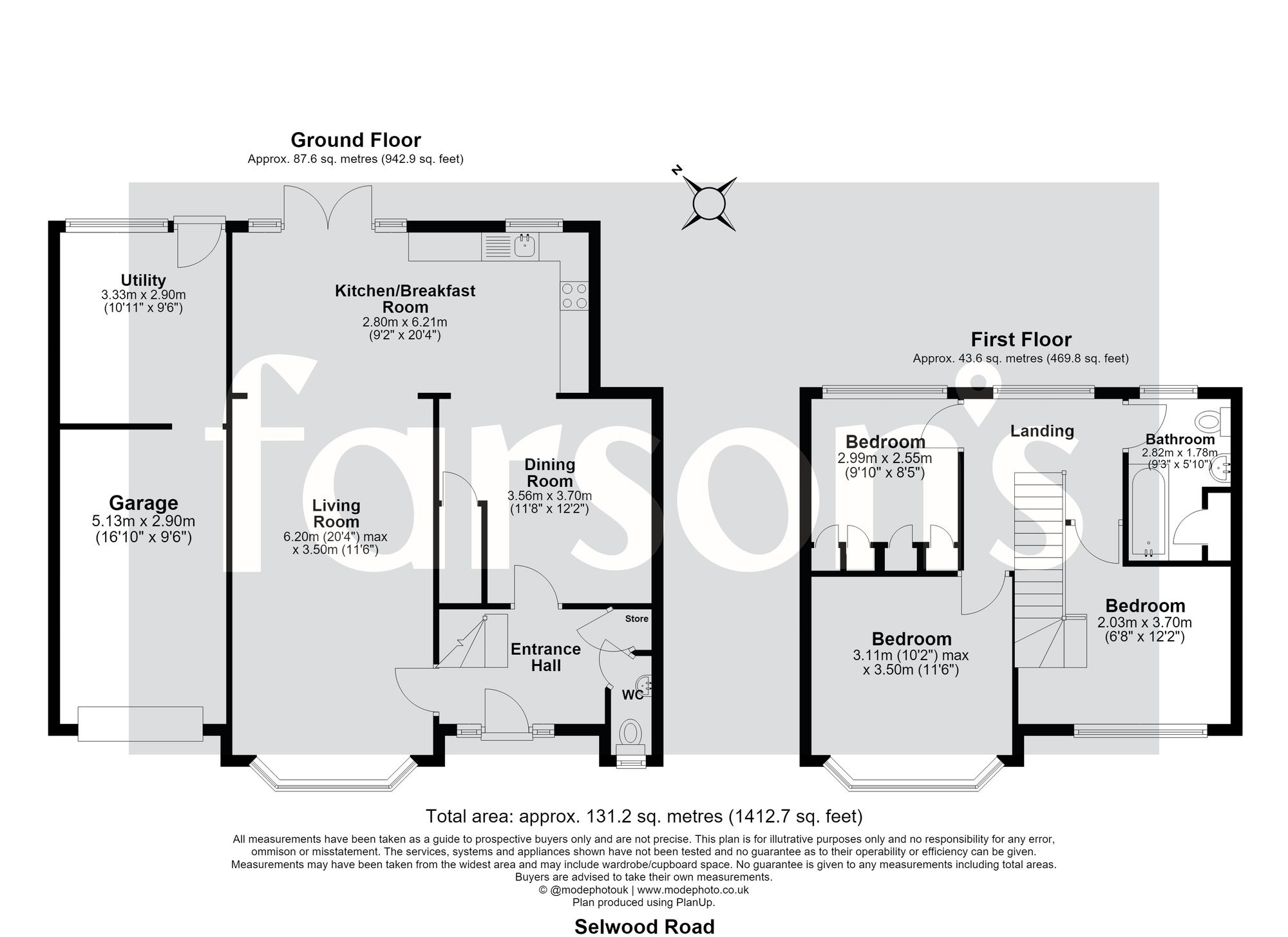 54 Selwood Road, Brentwood floorplan