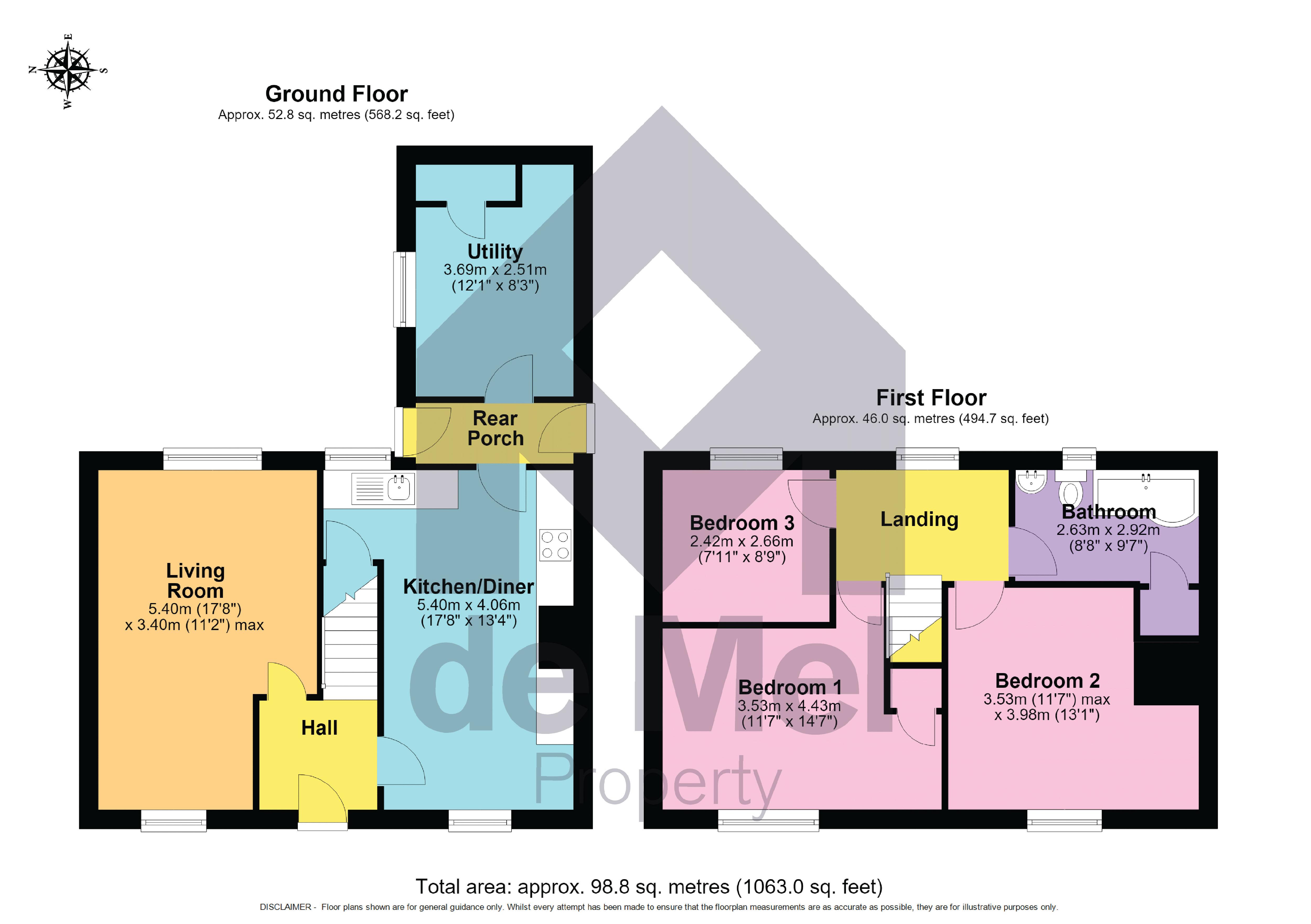 48, Church Lane, Cheltenham floorplan