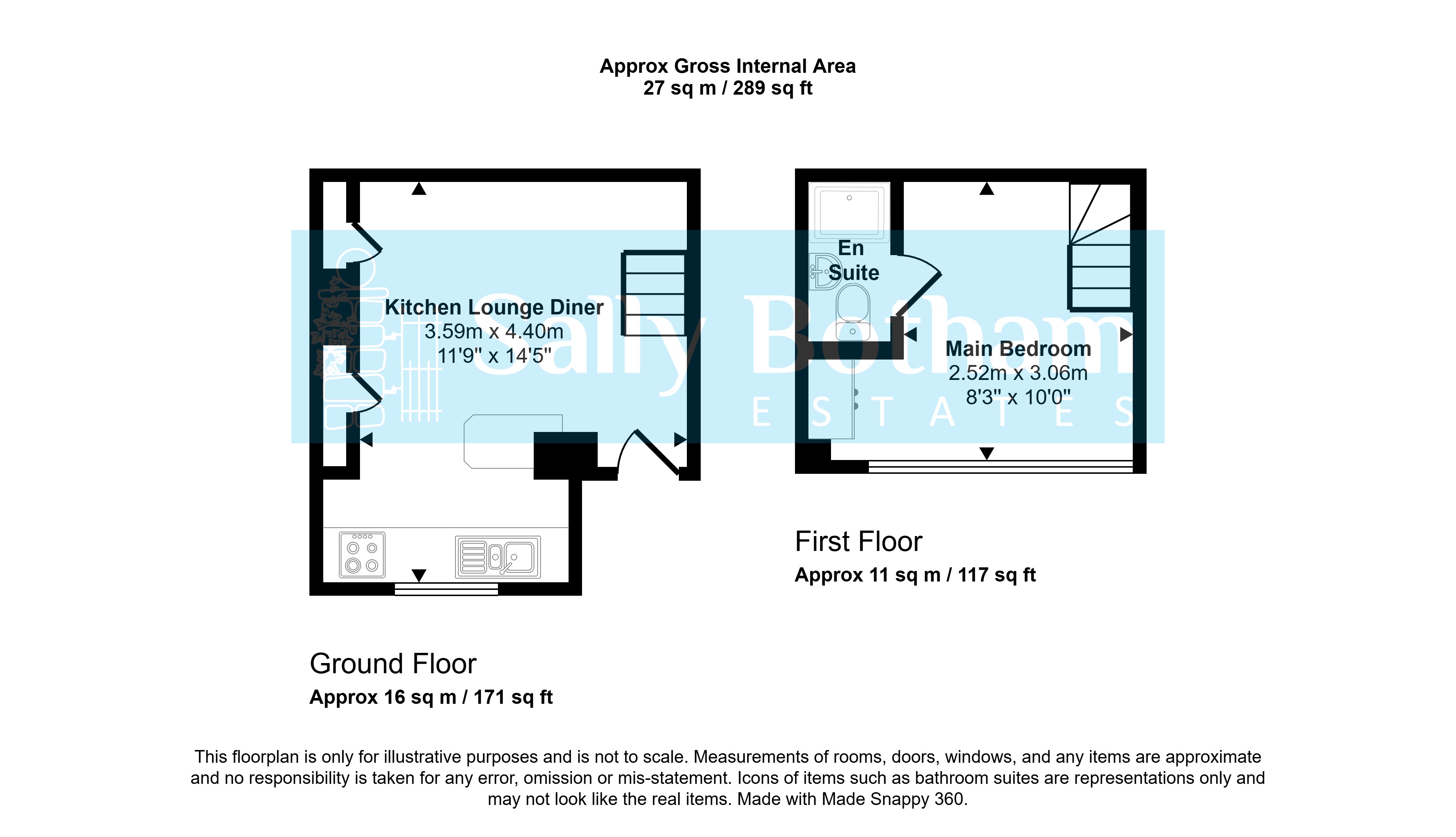 10, The Hill, Matlock floorplan