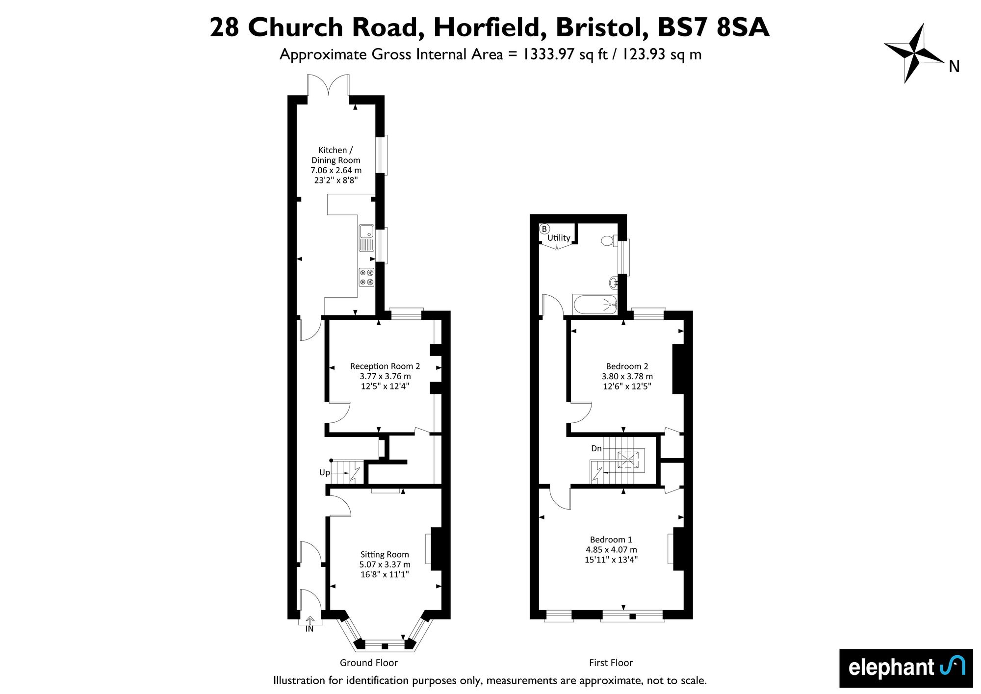 28 Church Road, Bristol floorplan