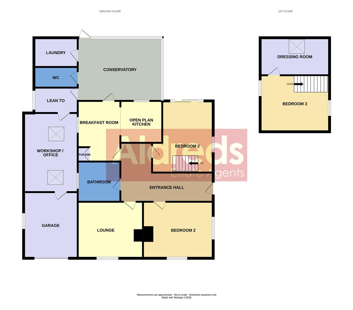 9, Squires Walk, Lowestoft floorplan